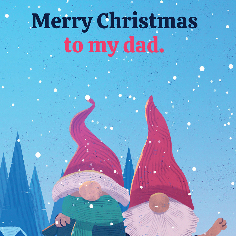 Christmas Card For Dad
