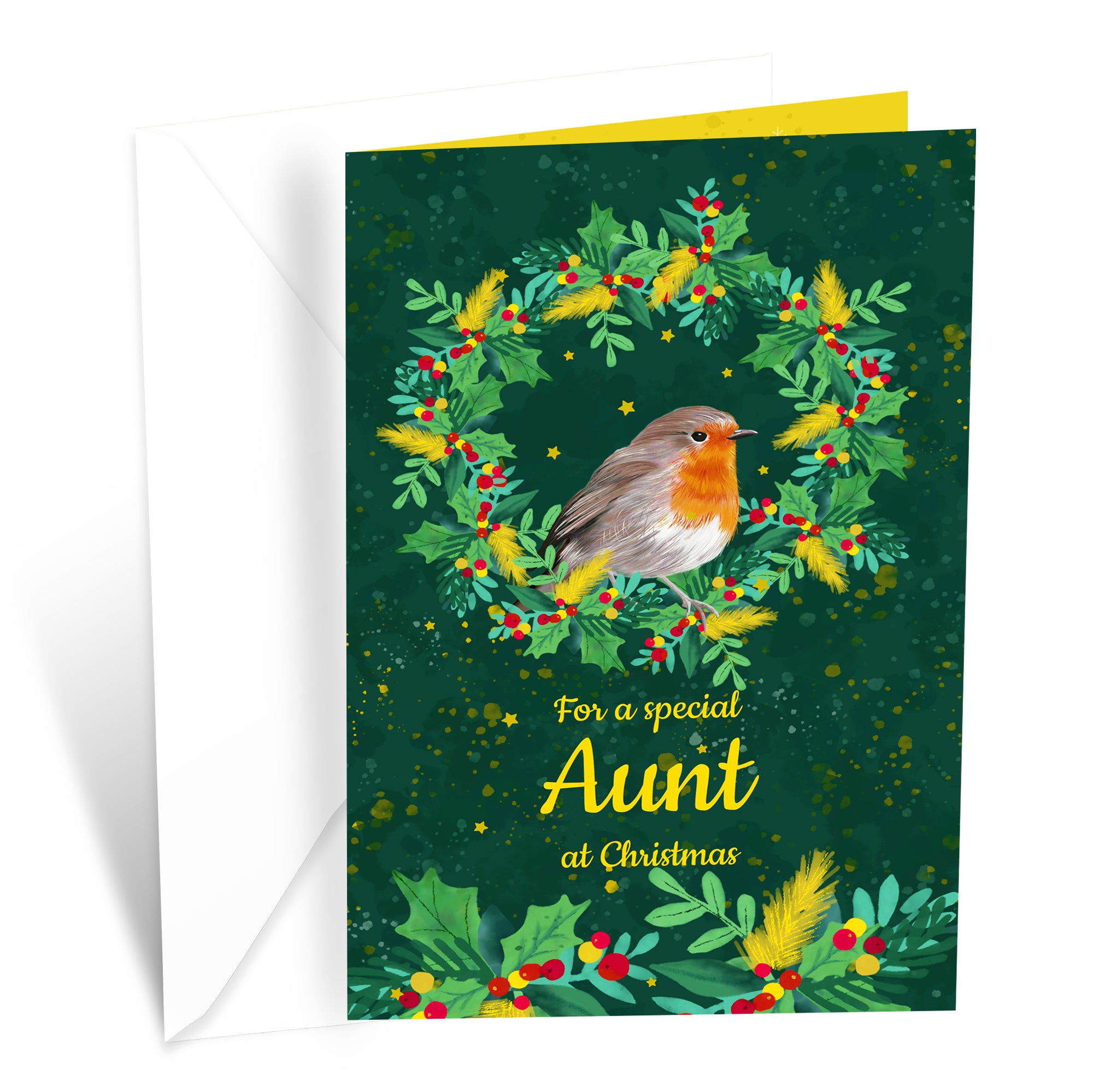Christmas Card Aunt