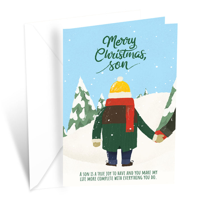 Christmas Card For Son