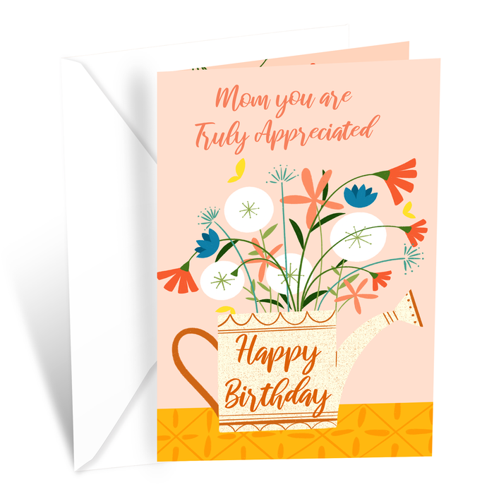 Happy Birthday Card For Mom