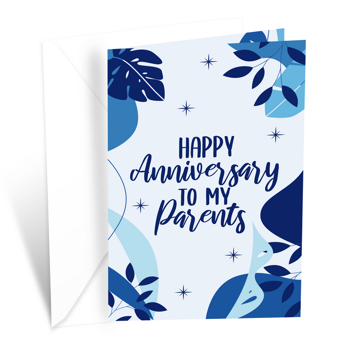 Anniversary Card Parents (Mom & Dad)