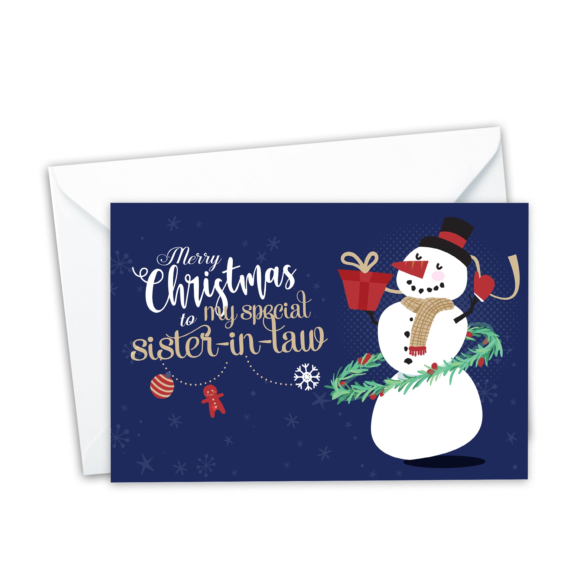 Christmas Card Sister In Law
