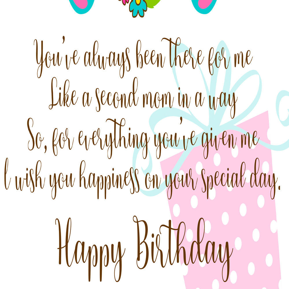 Birthday Card Aunt