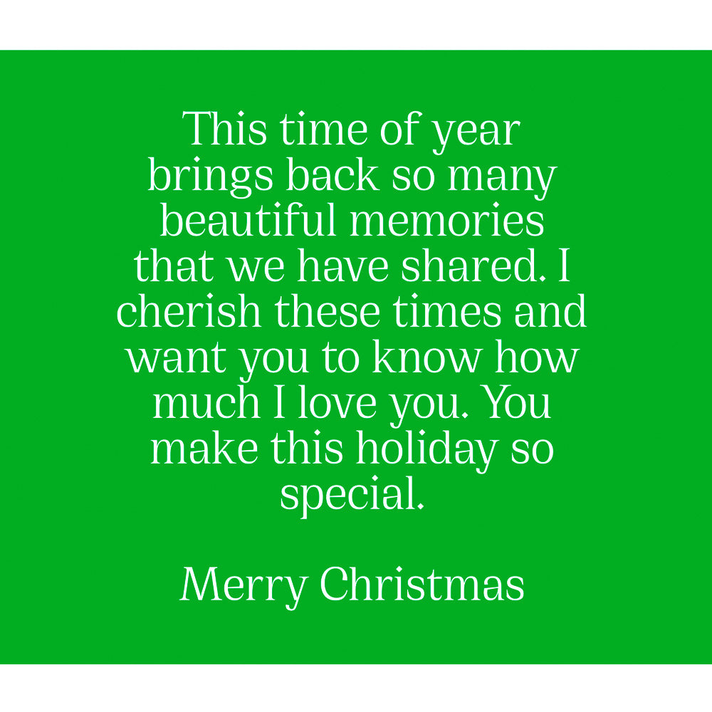 Christmas Card Grandma (Grandmother)