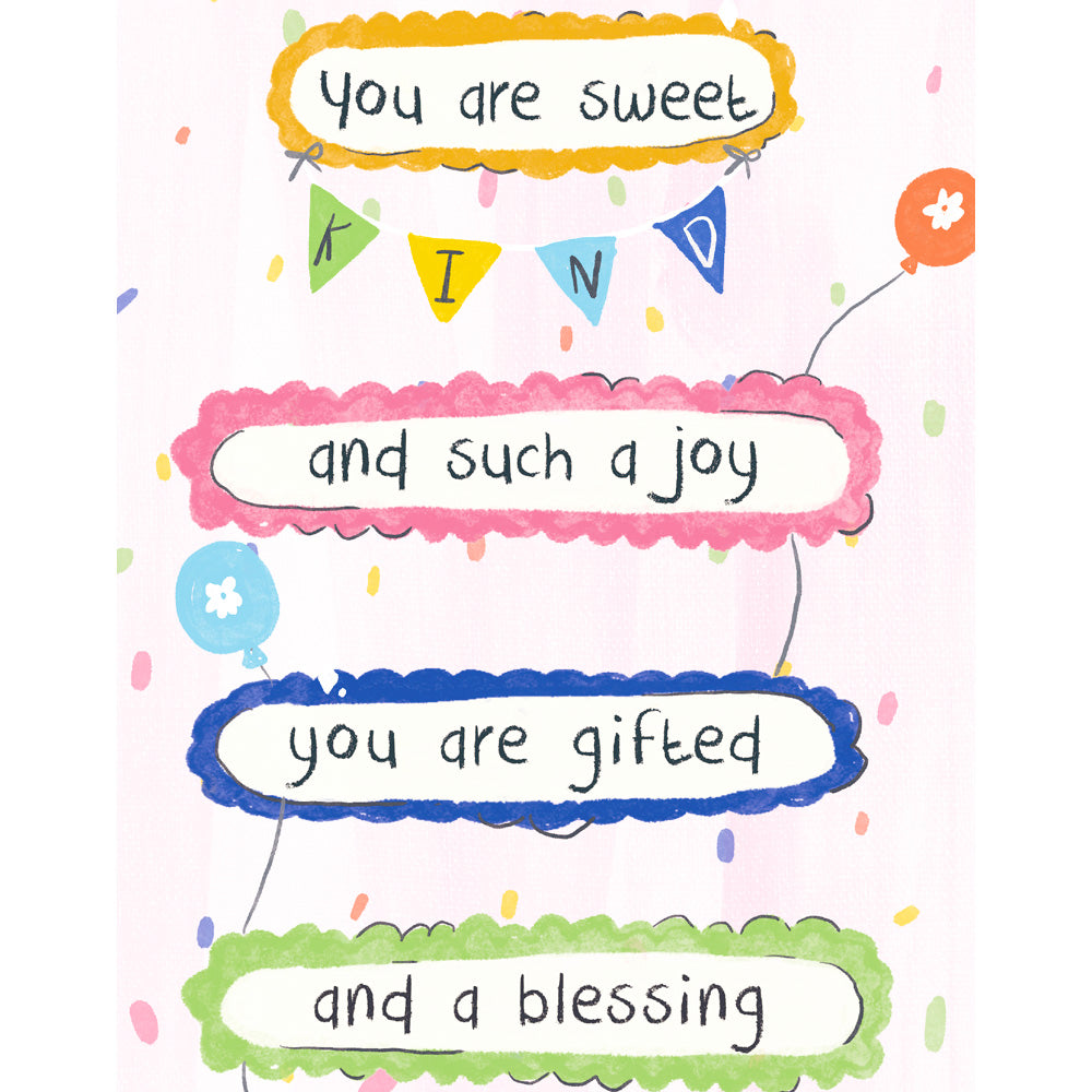 Birthday Card Great Granddaughter