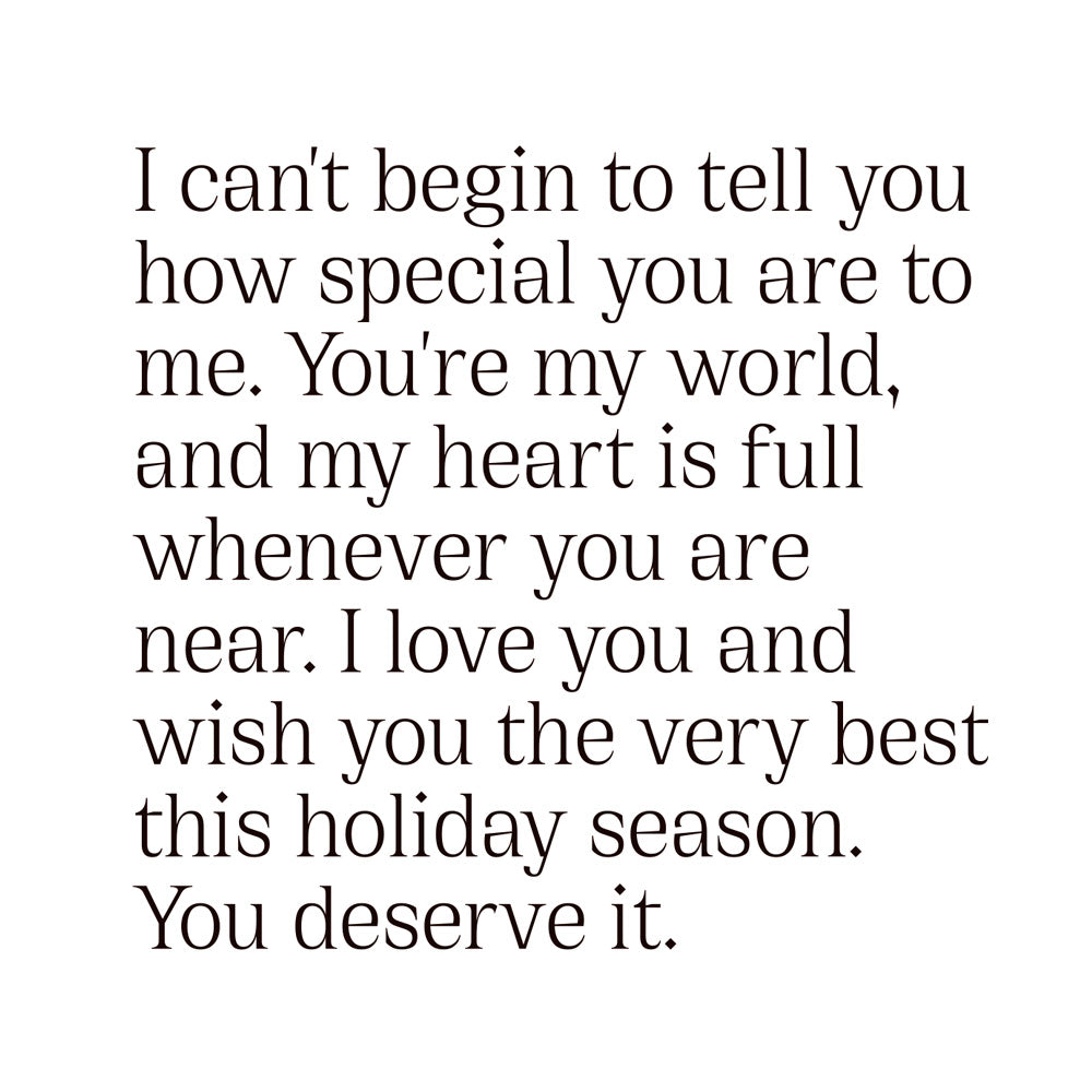 Christmas Card Wife Romantic