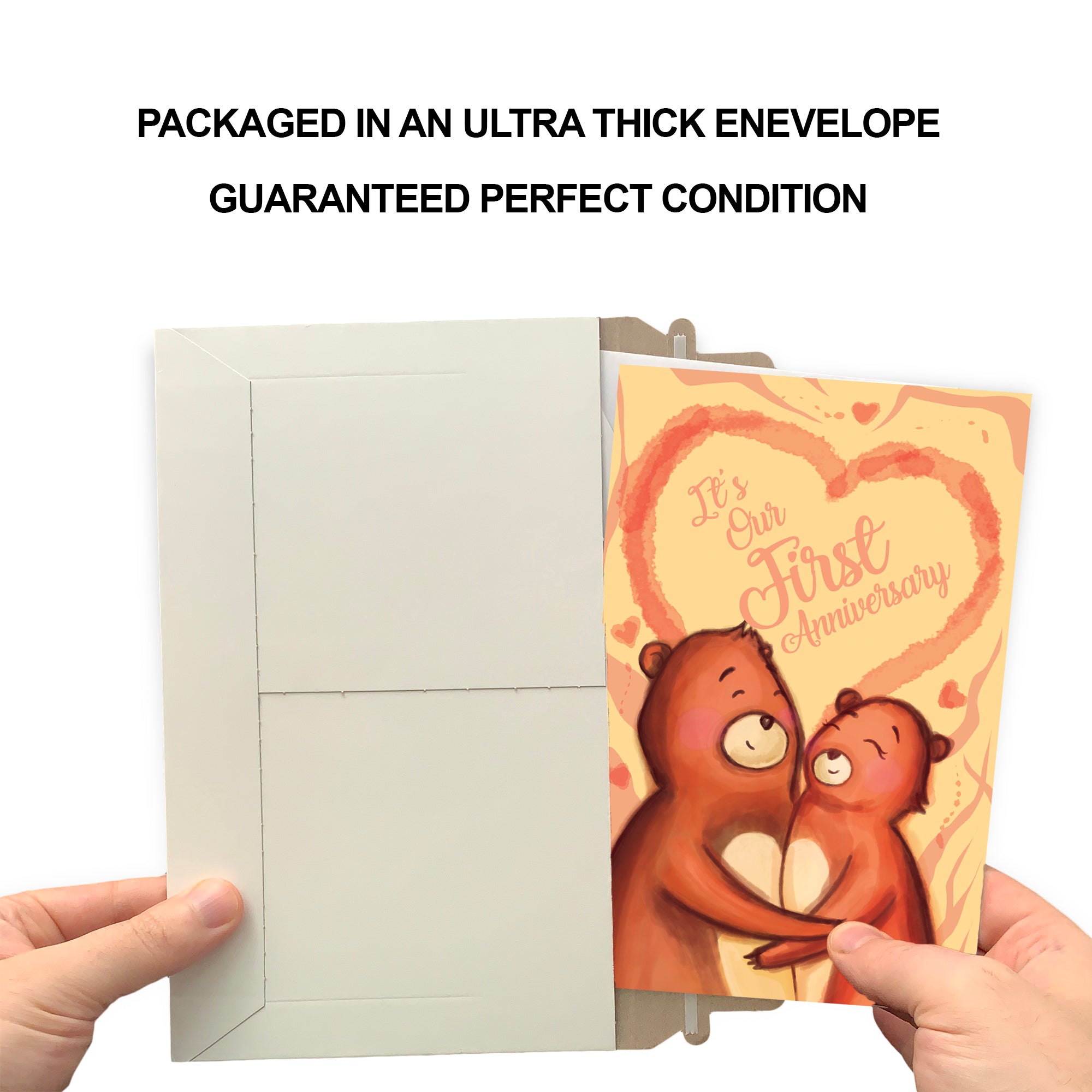 First(1st) Anniversary Card