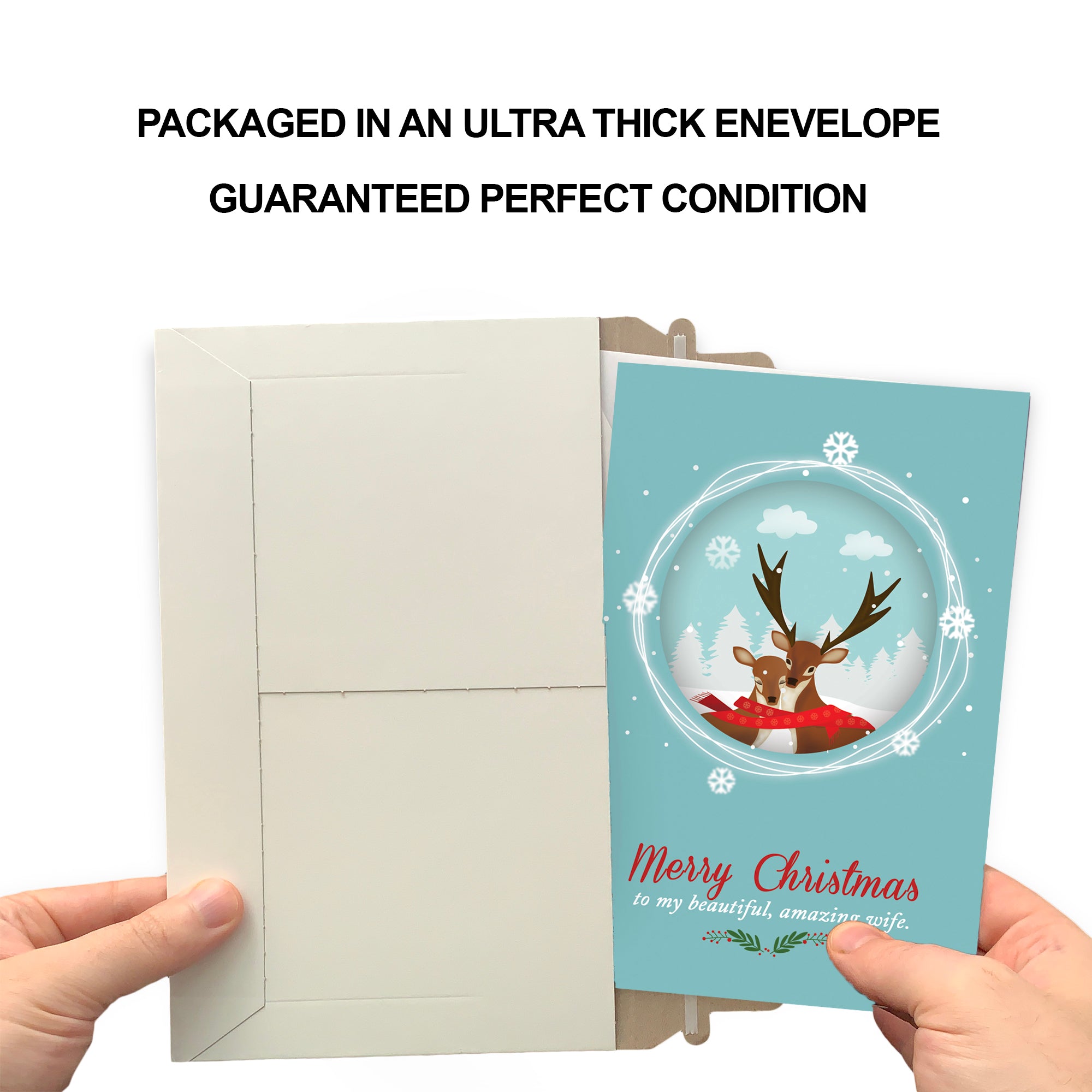 Christmas Card For Wife Romantic