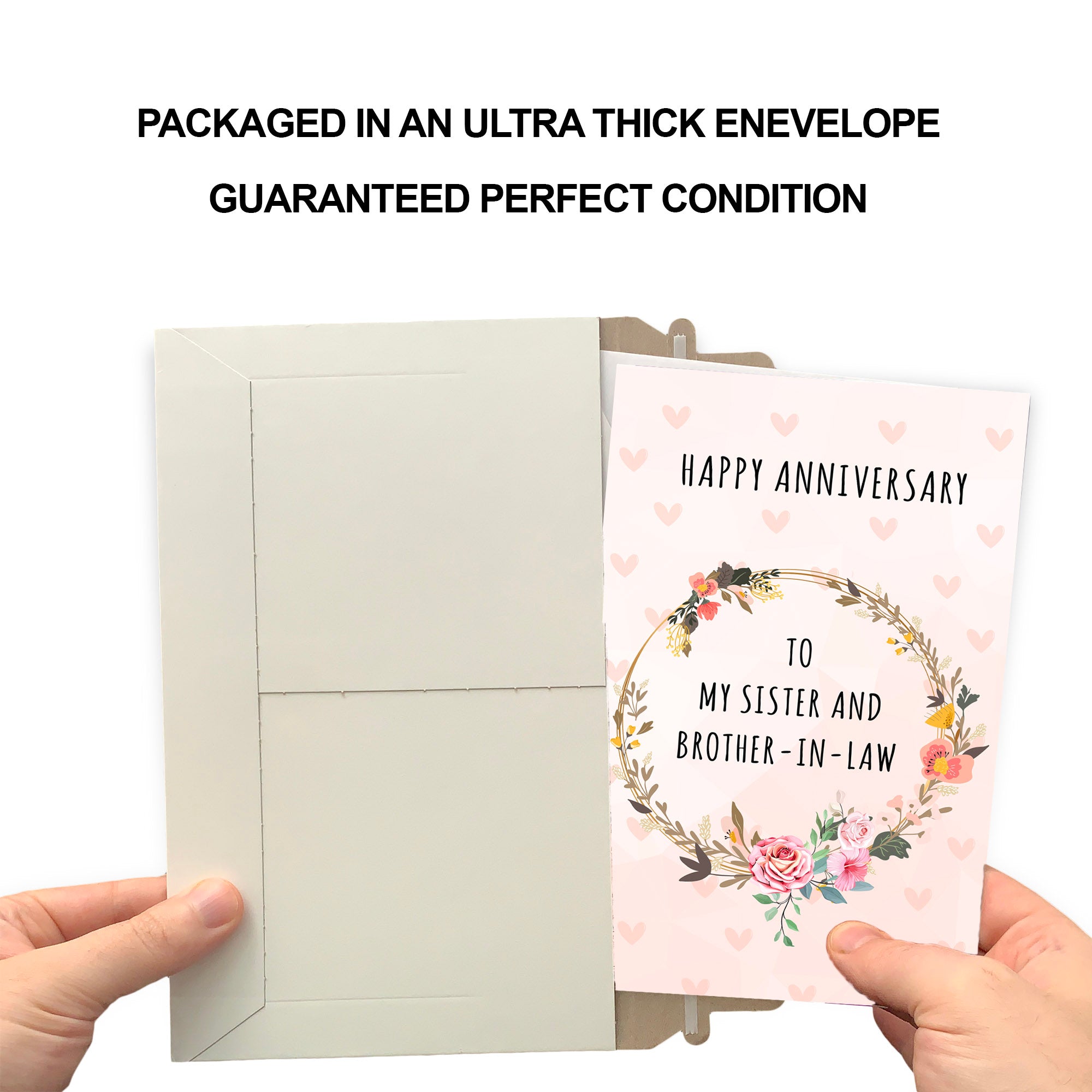 Anniversary Card Sister & Brother In Law