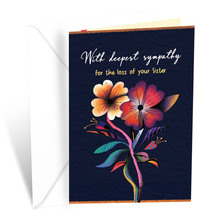 Sympathy Card For Sister