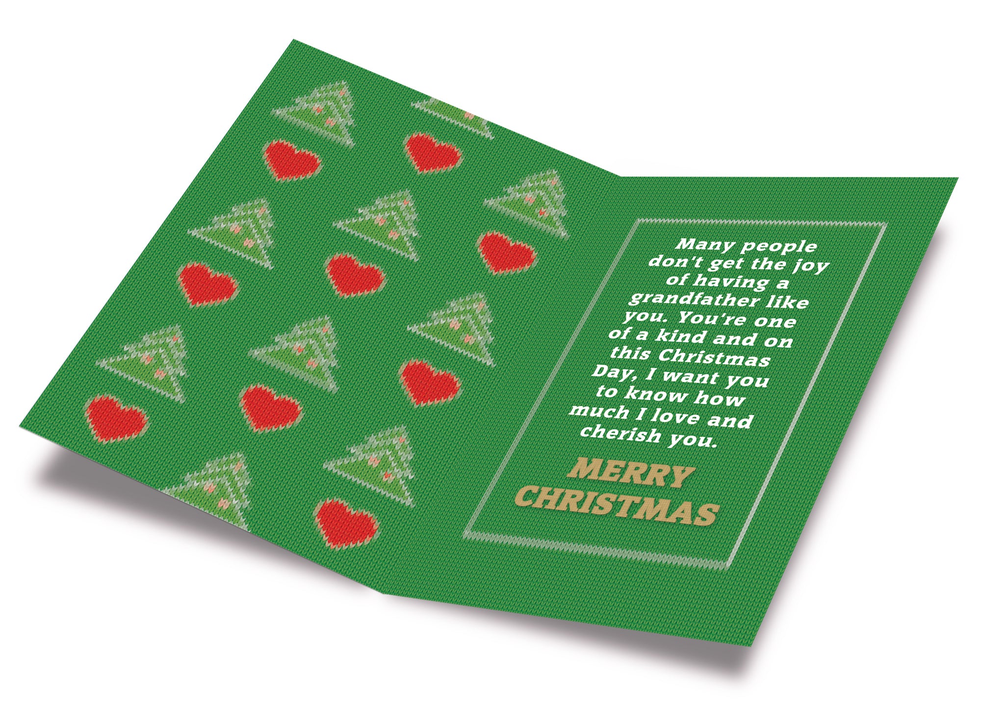 Christmas Card Grandfather (Grandpa)