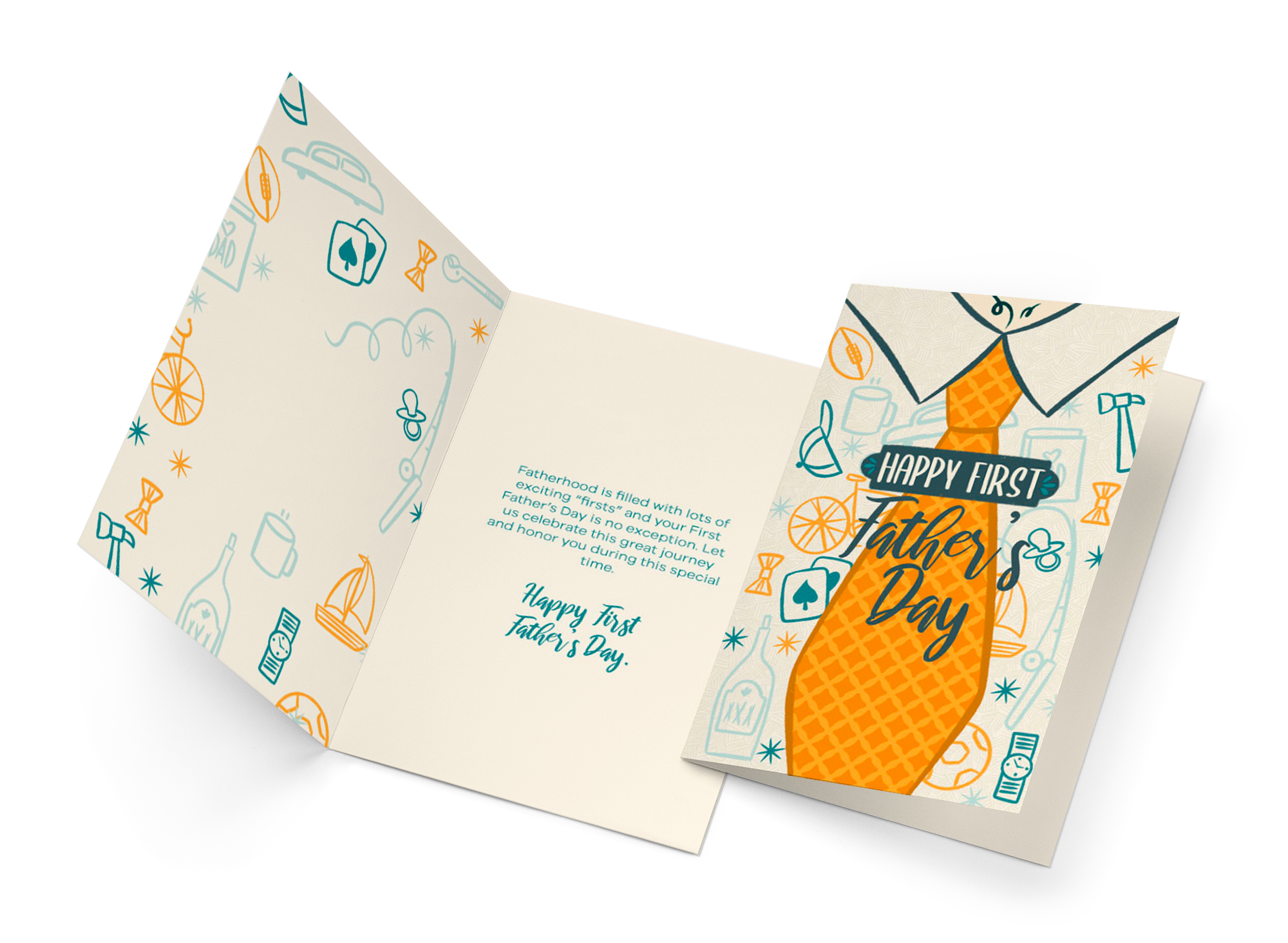 First Father's Day Card