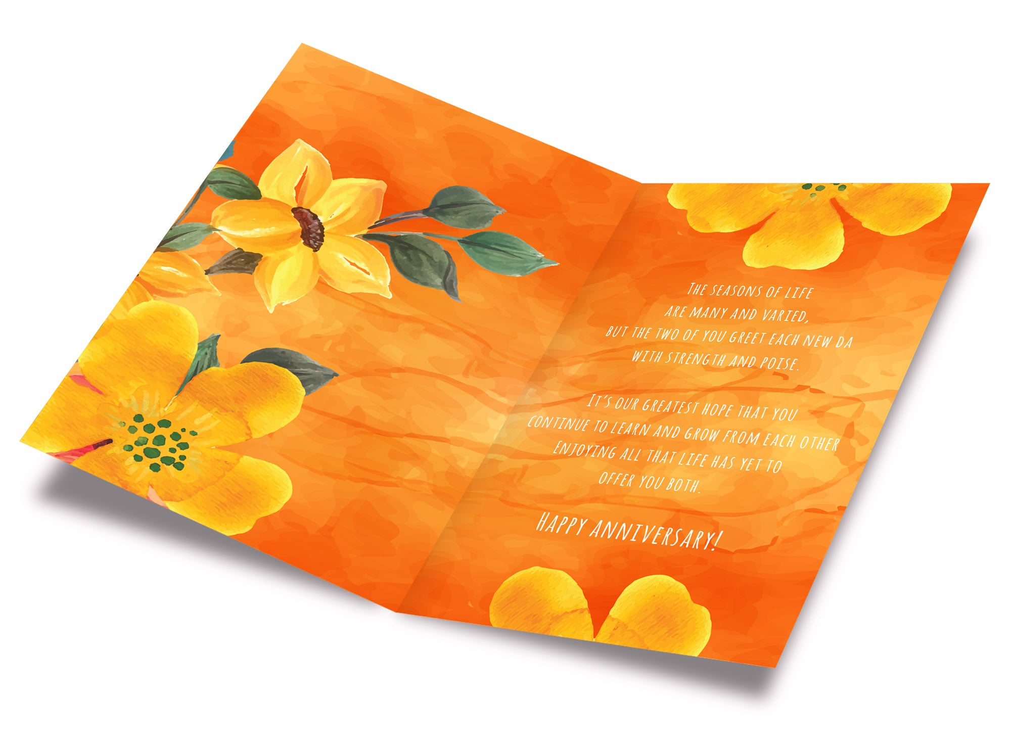 Anniversary Card For Son & Daughter In Law