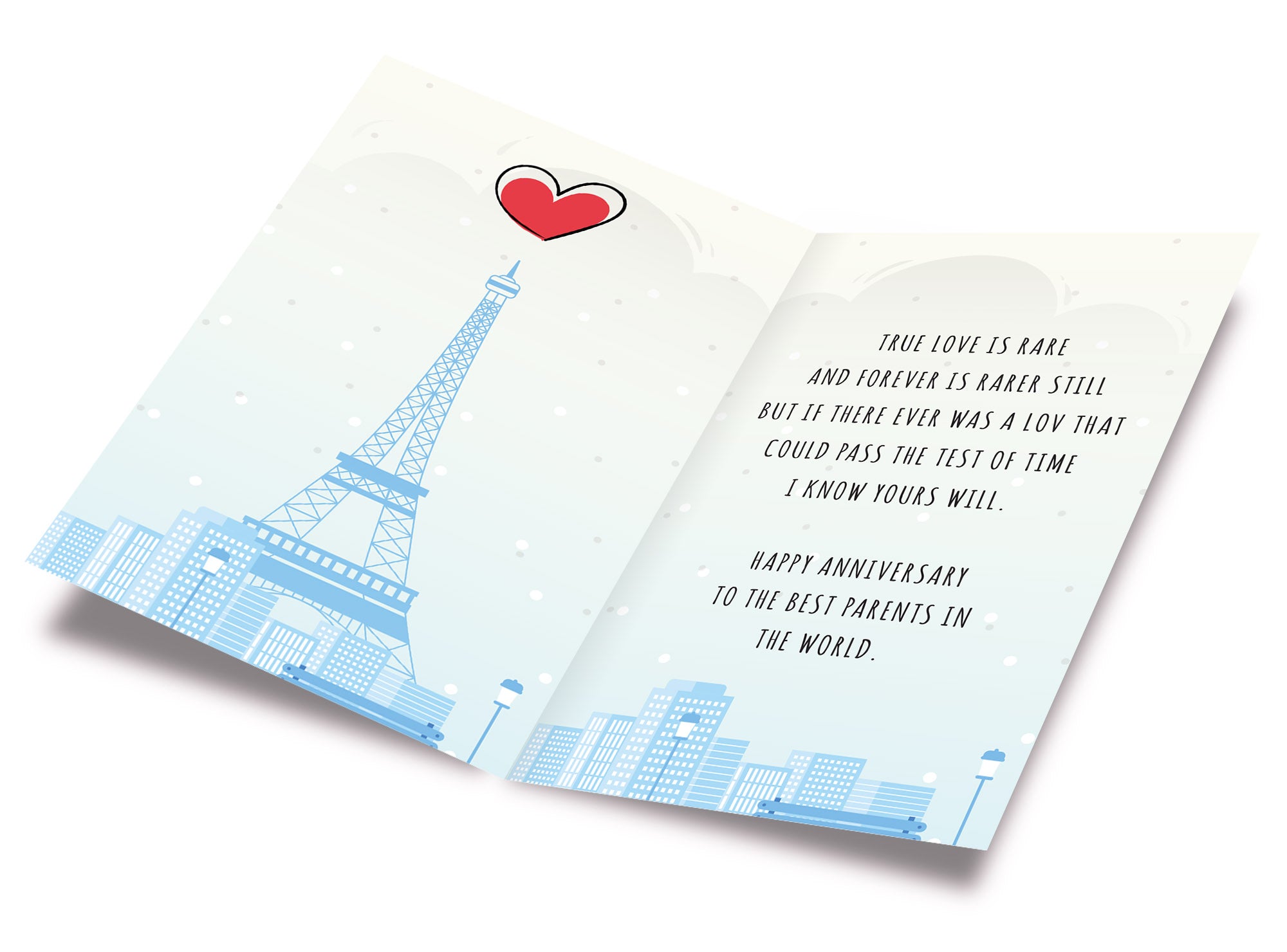 Anniversary Card Mom & Dad (Parents)