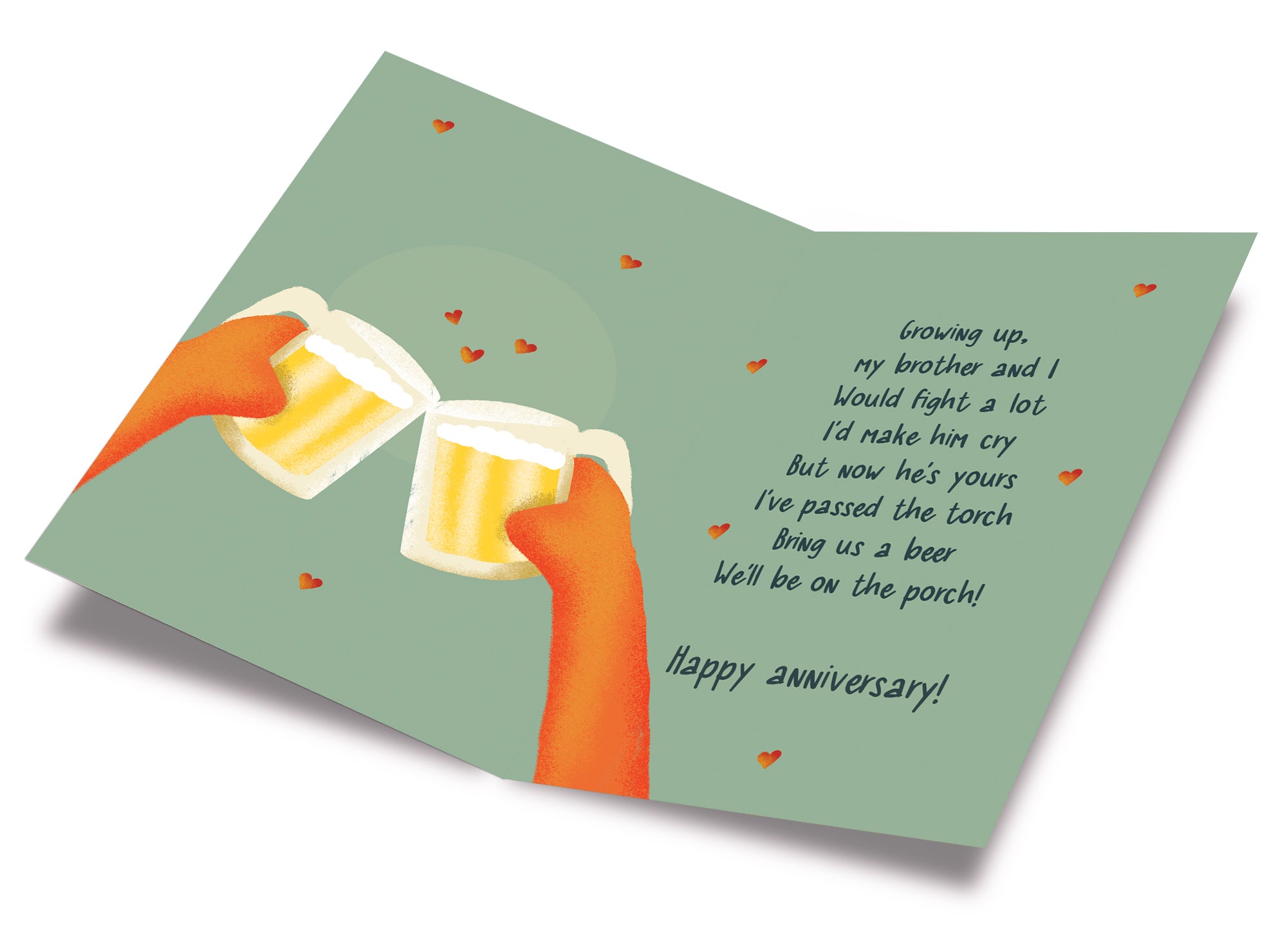 Anniversary Card Brother & Sister In Law