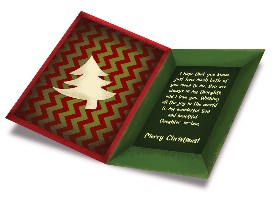 Christmas Card For Son & Daughter In Law