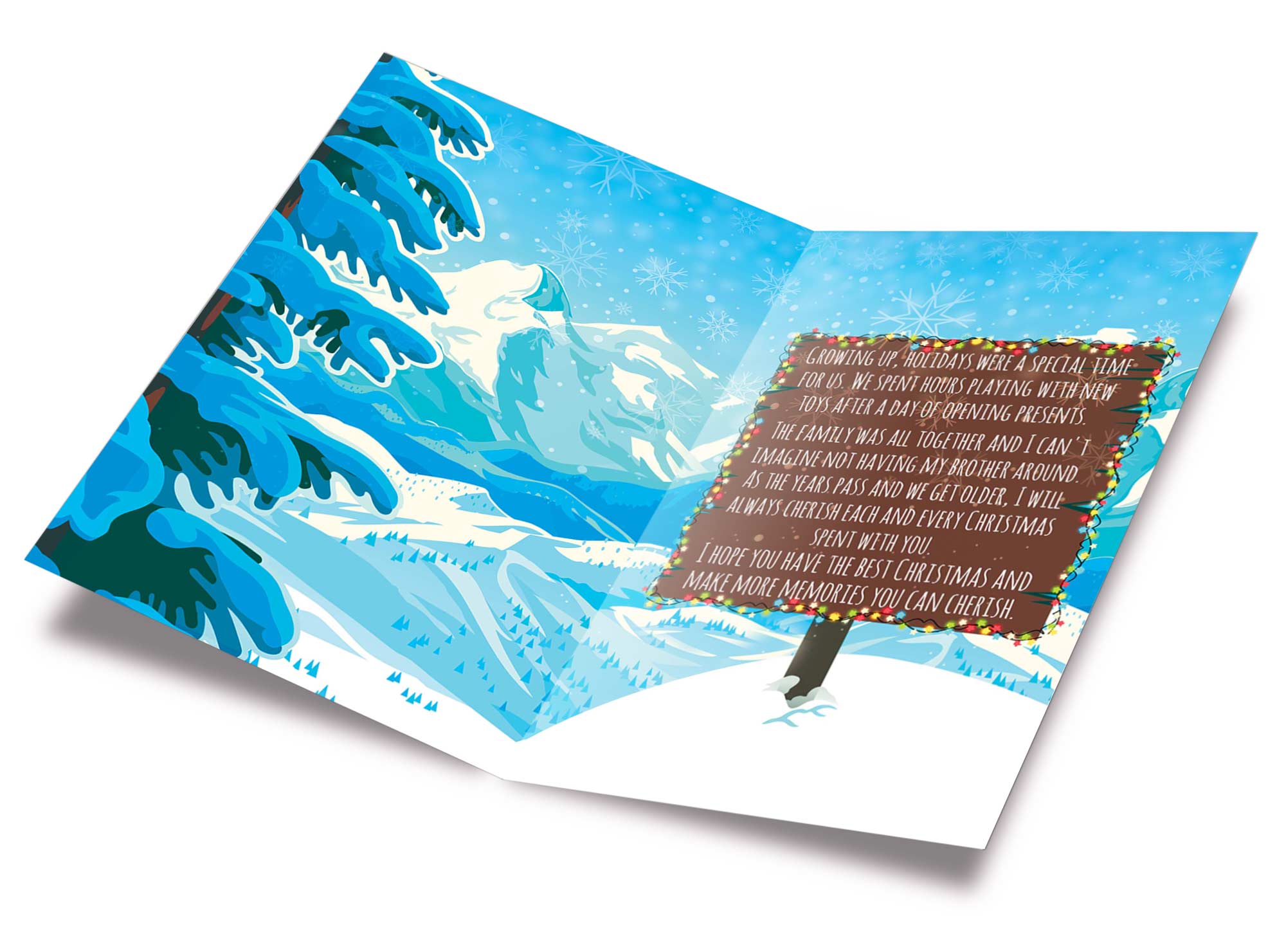 Christmas Card Brother