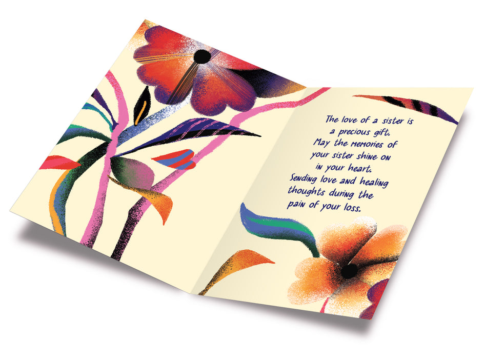 Sympathy Card For Sister
