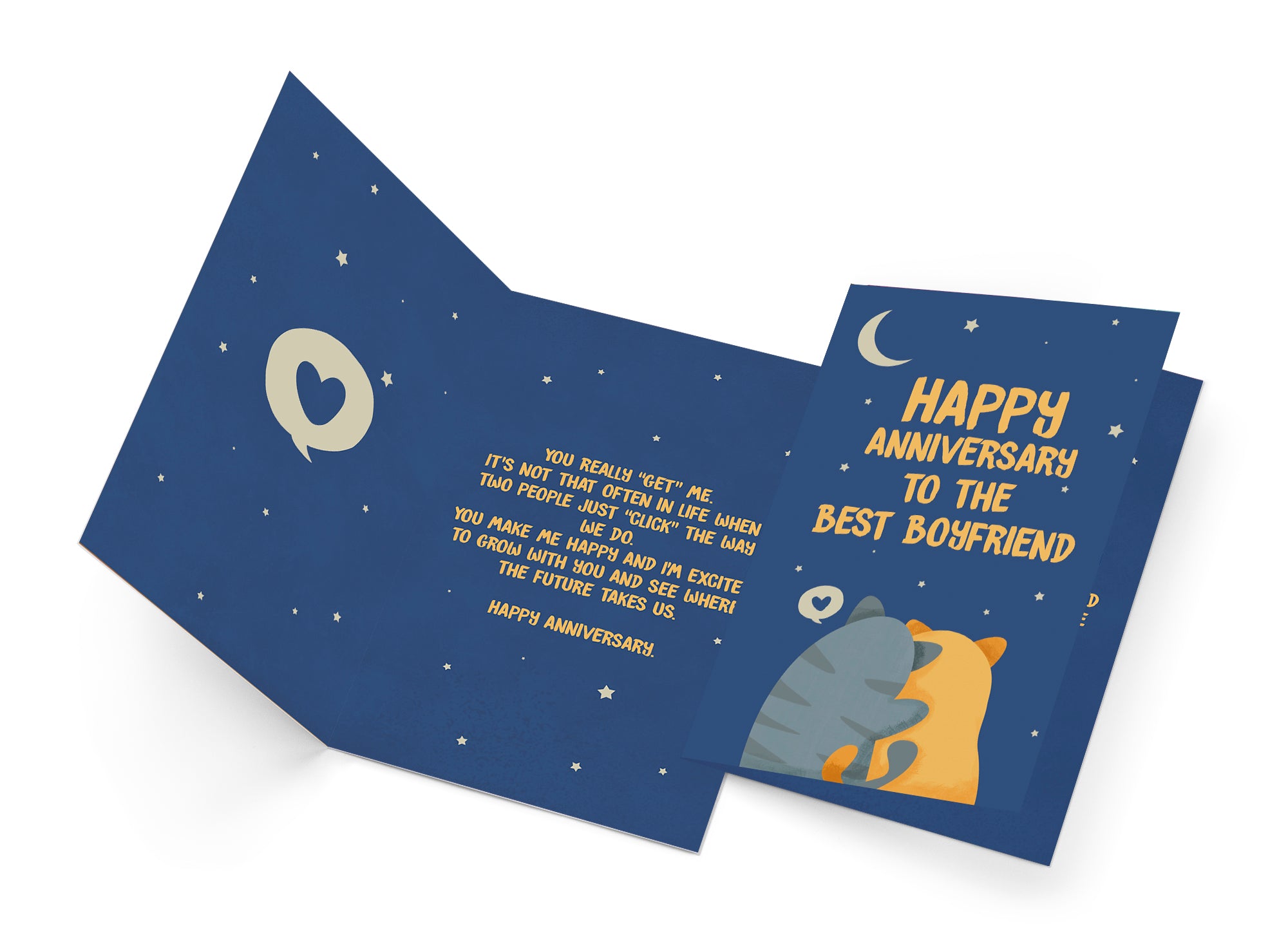 Anniversary Card For Boyfriend