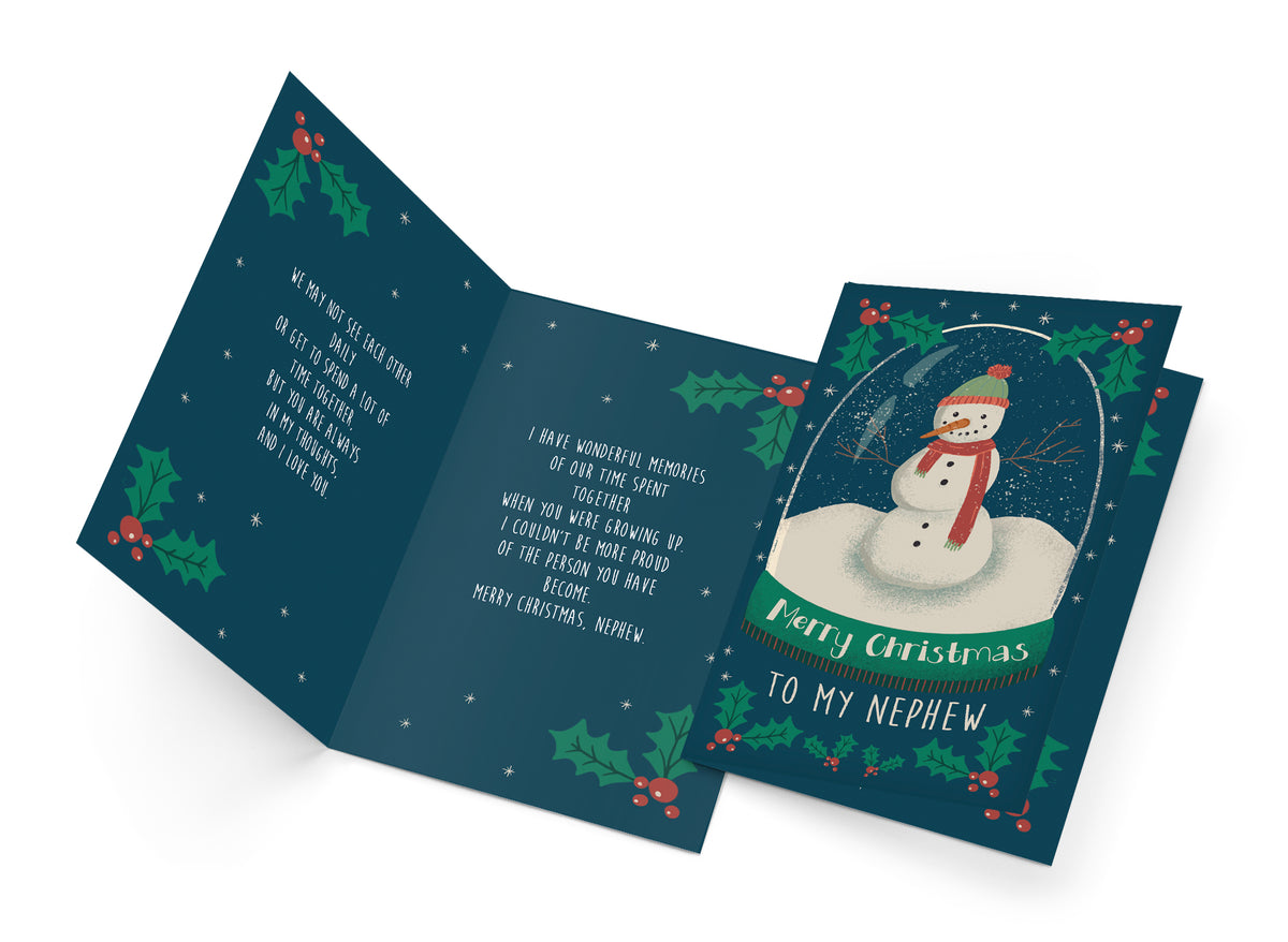 Christmas Card Nephew