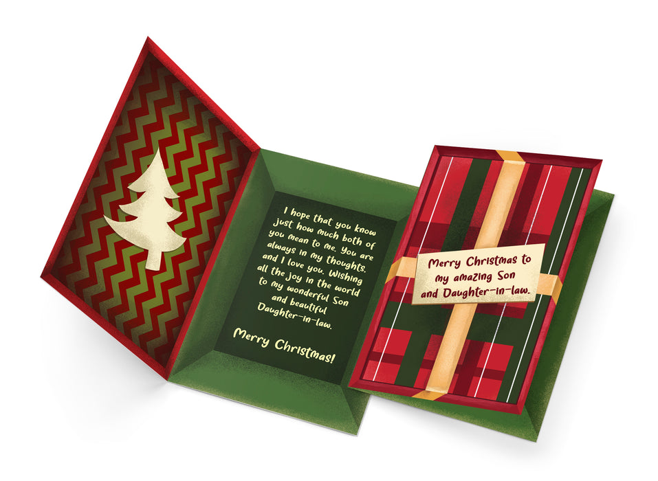 Christmas Card For Son & Daughter In Law