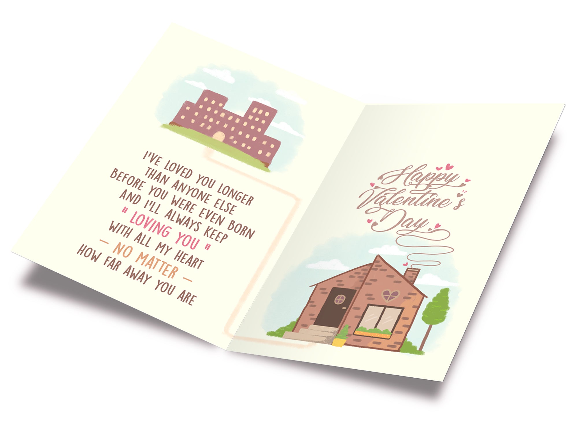 Valentine's Day Card Daughter