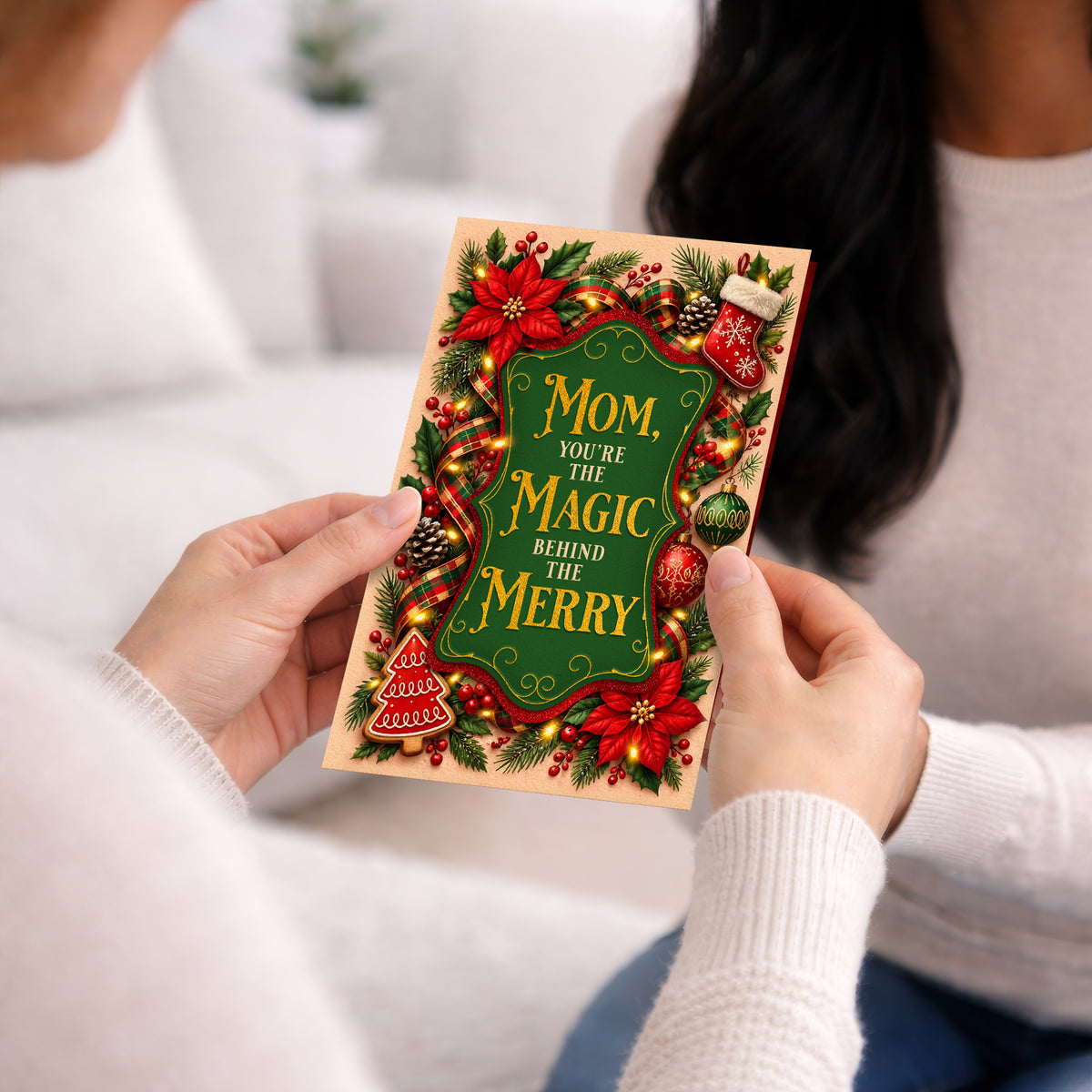 Mom Christmas Card — lifestyle1