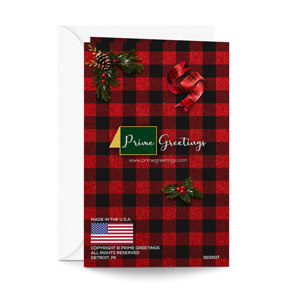 Dad Christmas Card — back
