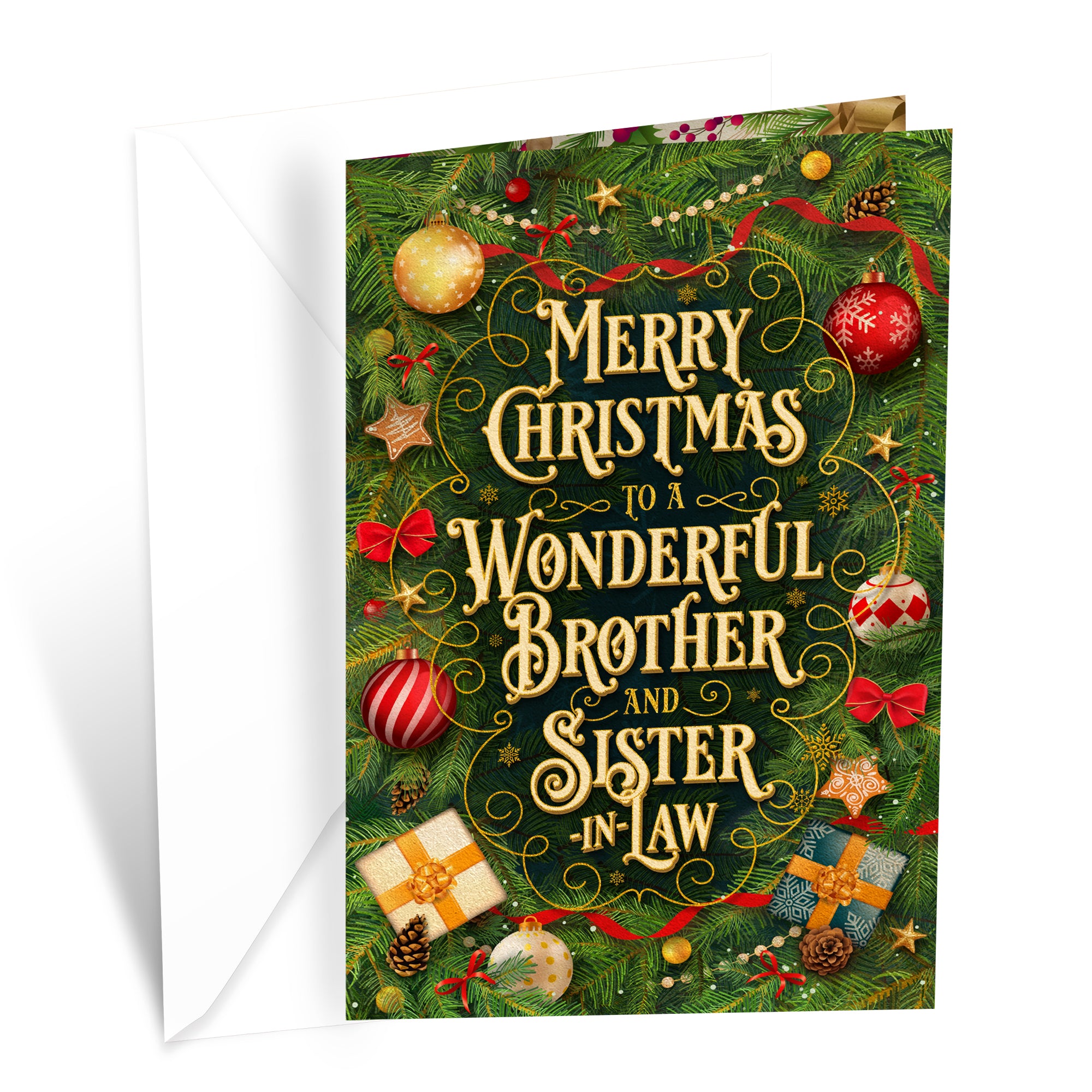 Brother and Sister-in-law Christmas Card