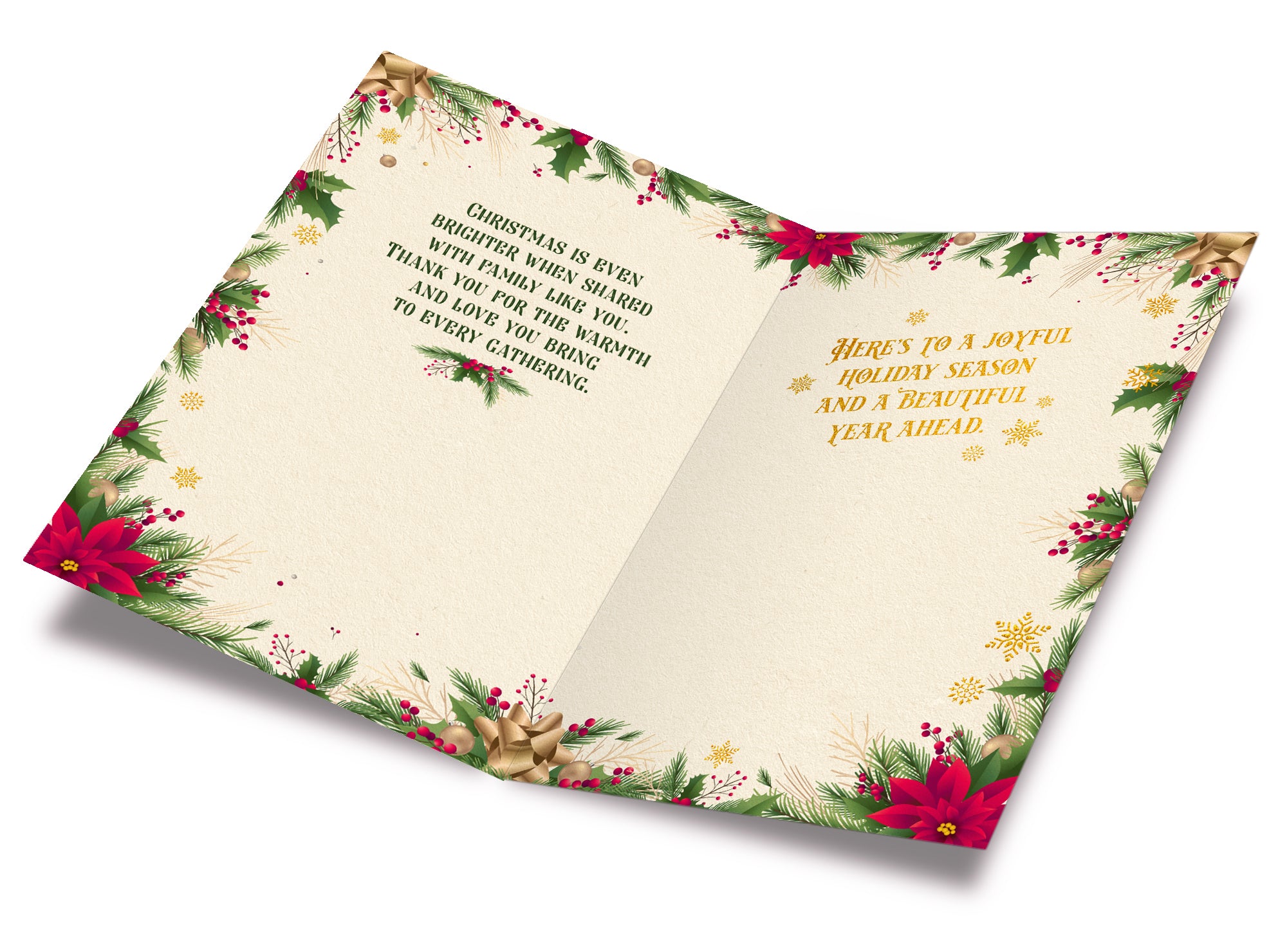 Brother and Sister-in-law Christmas Card