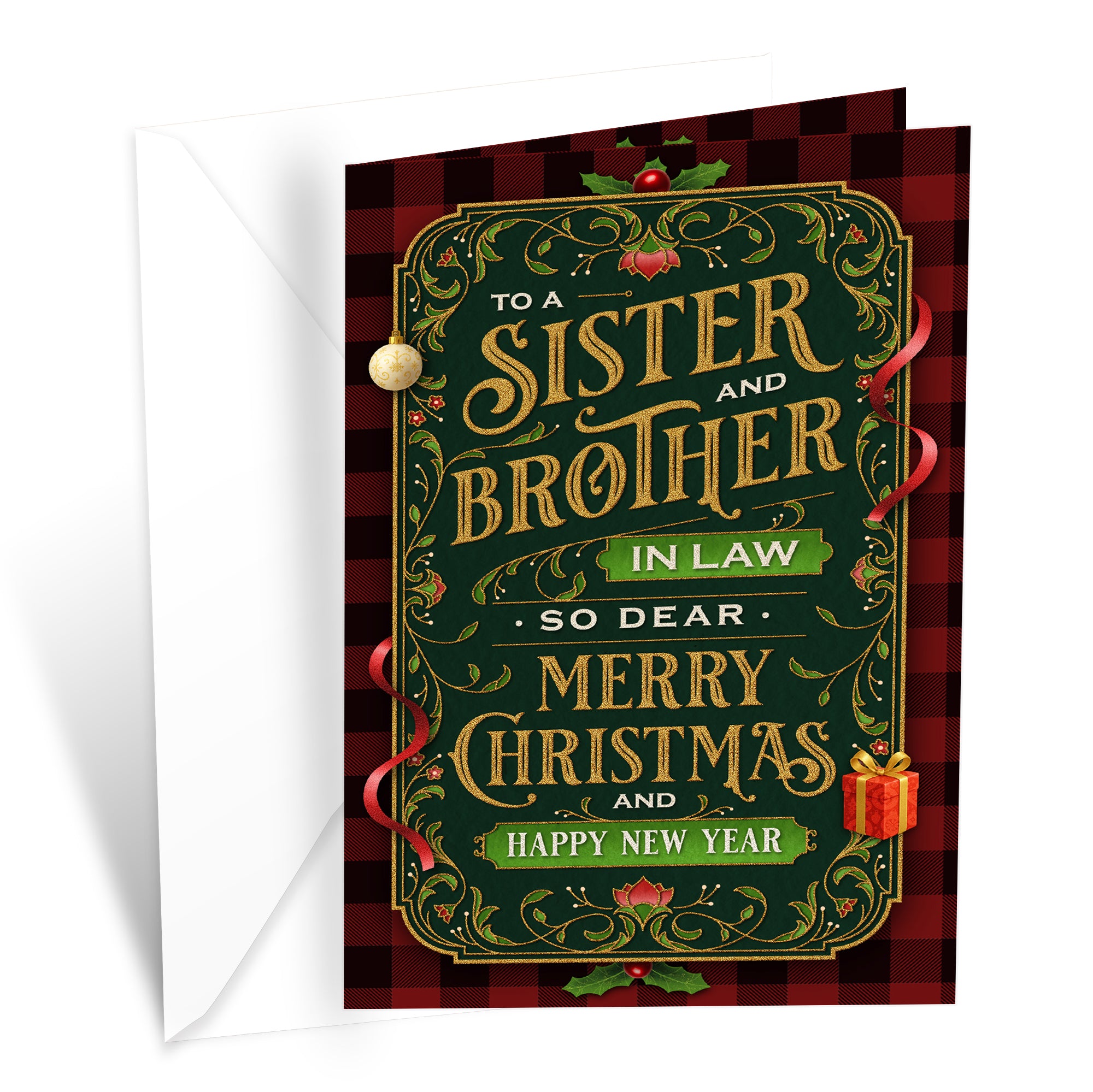 Sister and Brother In Law Christmas Card