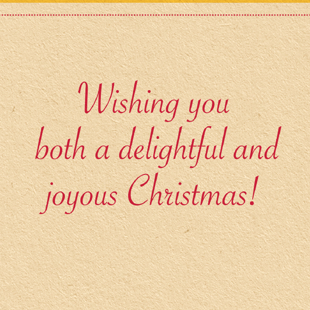 Son and Daughter In Law Christmas Card