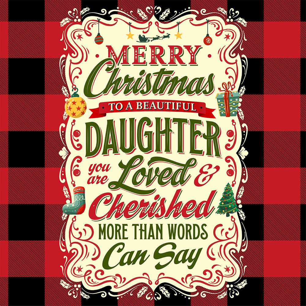 Daughter Christmas Card