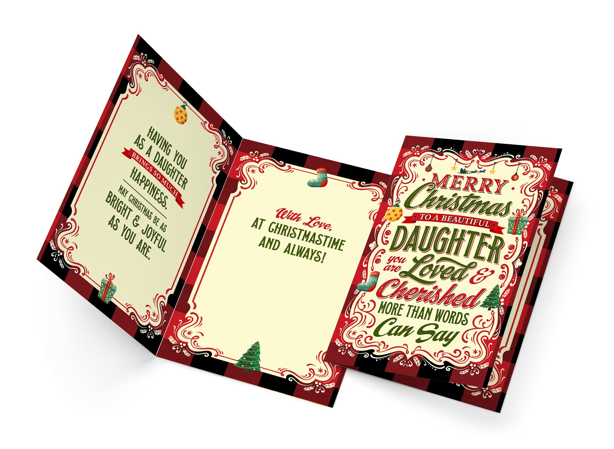 Daughter Christmas Card