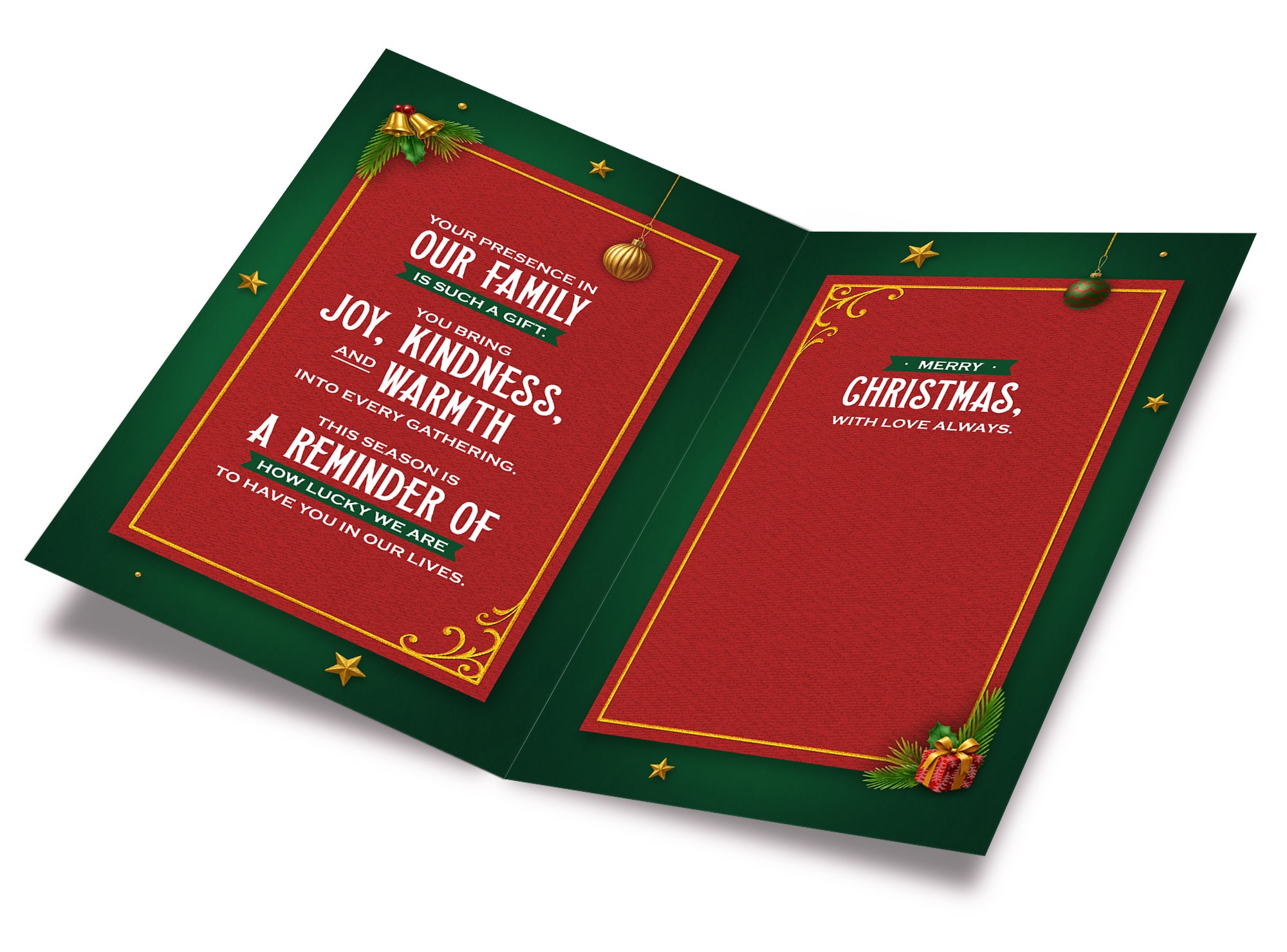 Daughter In Law Christmas Card