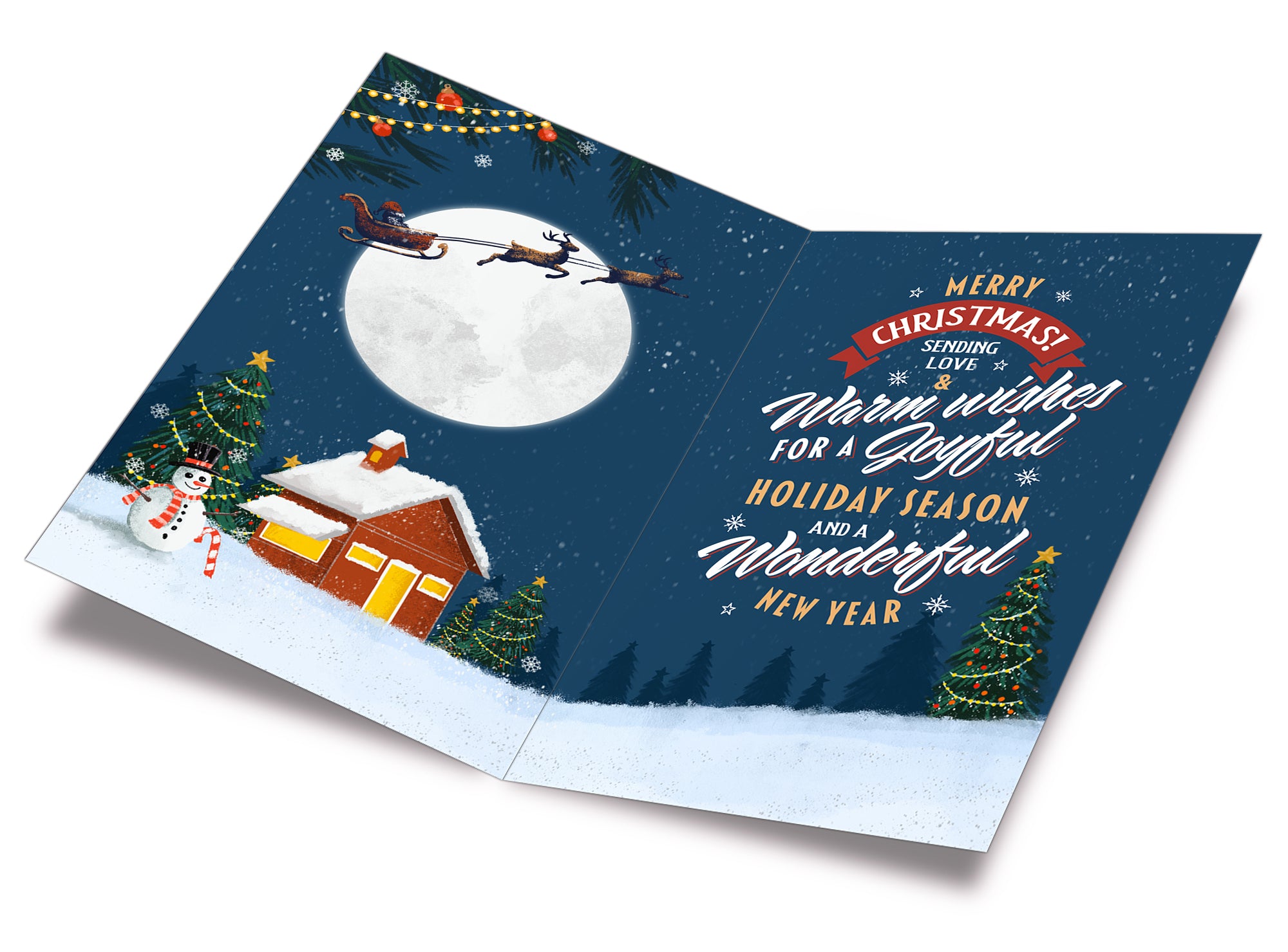 Daughter and Son In Law Christmas Card