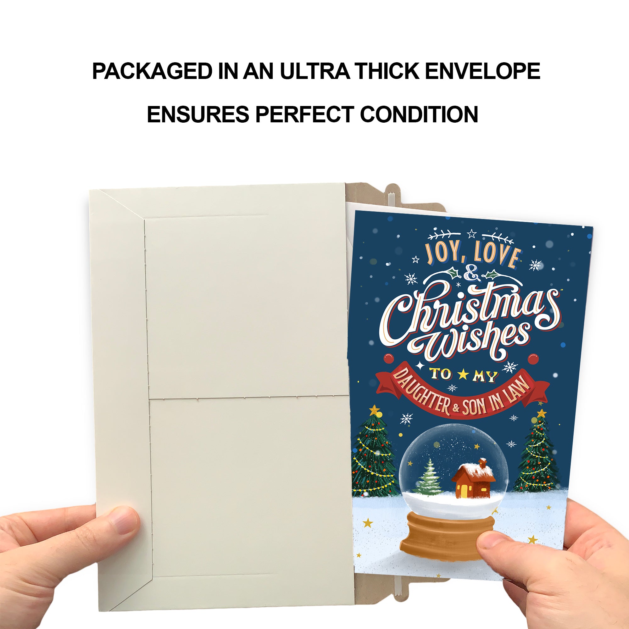 Happy Christmas to A Very Special Son and Daughter-in-law, Christmas Card for Son & Daughter in Law, Christmas Card for Couple, Both of You Happy Christmas to A Very Special Son and Daughter-in-law, Christmas Card for Son & Daughter in Law, Christmas Card for Couple, Both of You