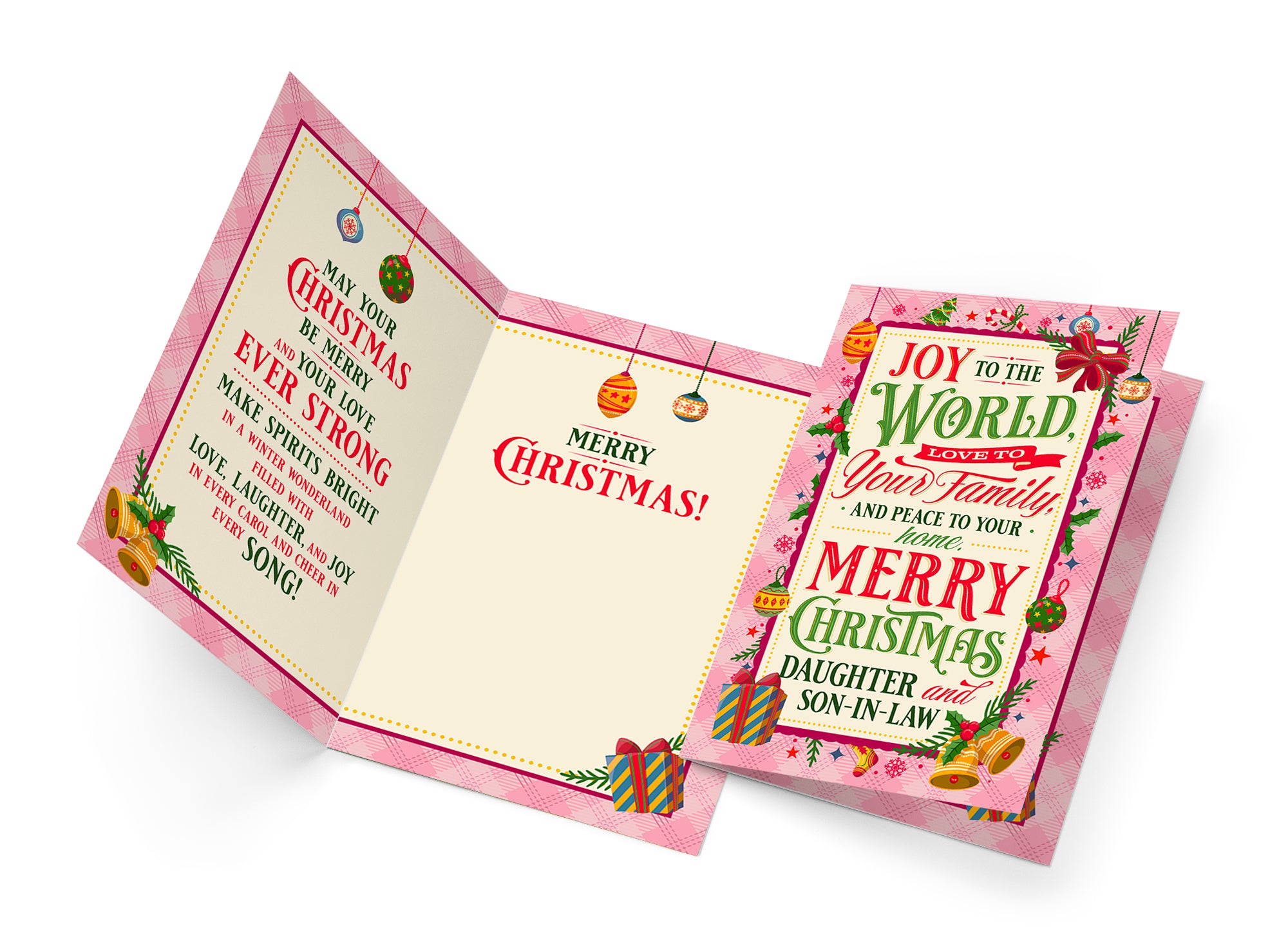 Daughter and Son In Law Christmas Card