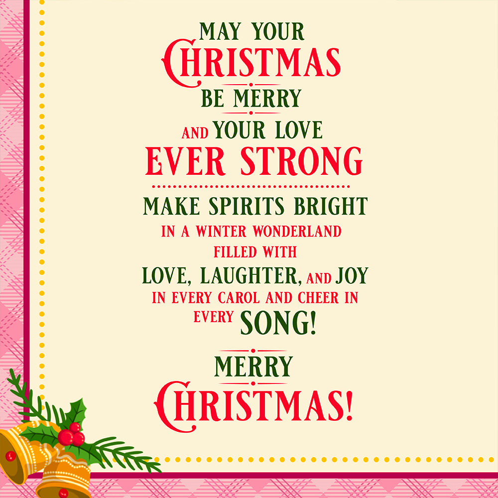 Daughter and Son In Law Christmas Card