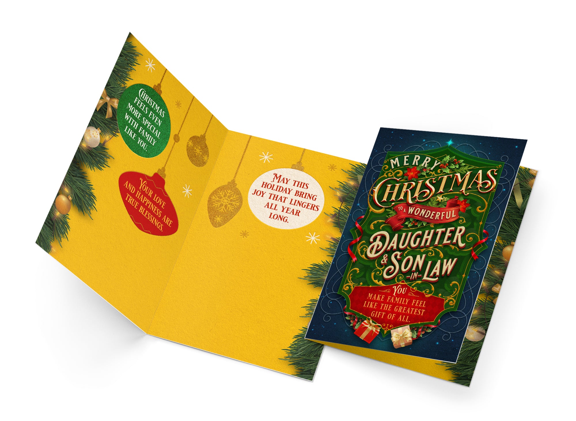 Daughter and Son in Law Christmas Card