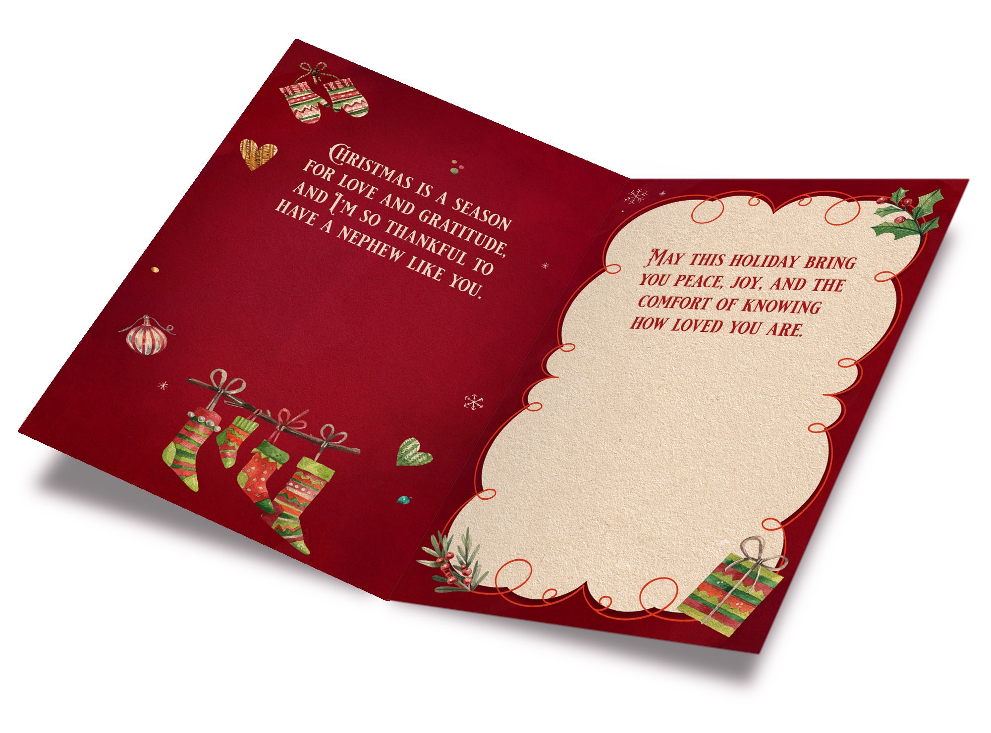 Nephew Christmas Card