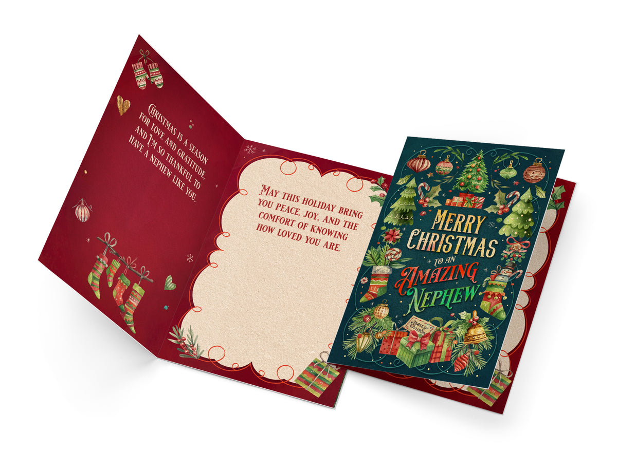 Nephew Christmas Card