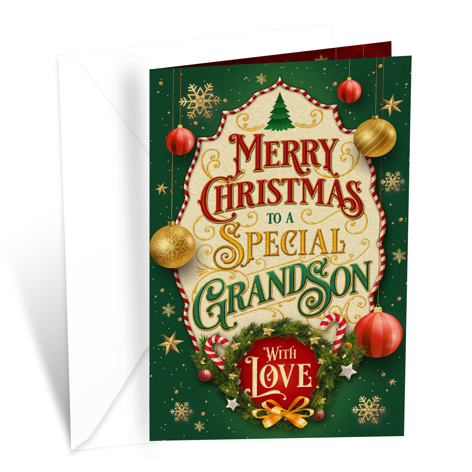 Grandson Christmas Card