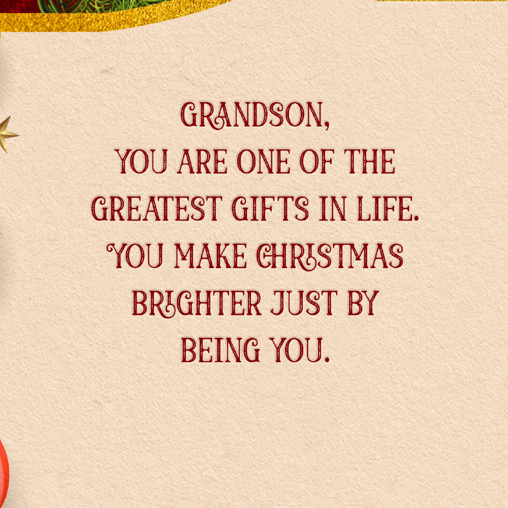 Grandson Christmas Card