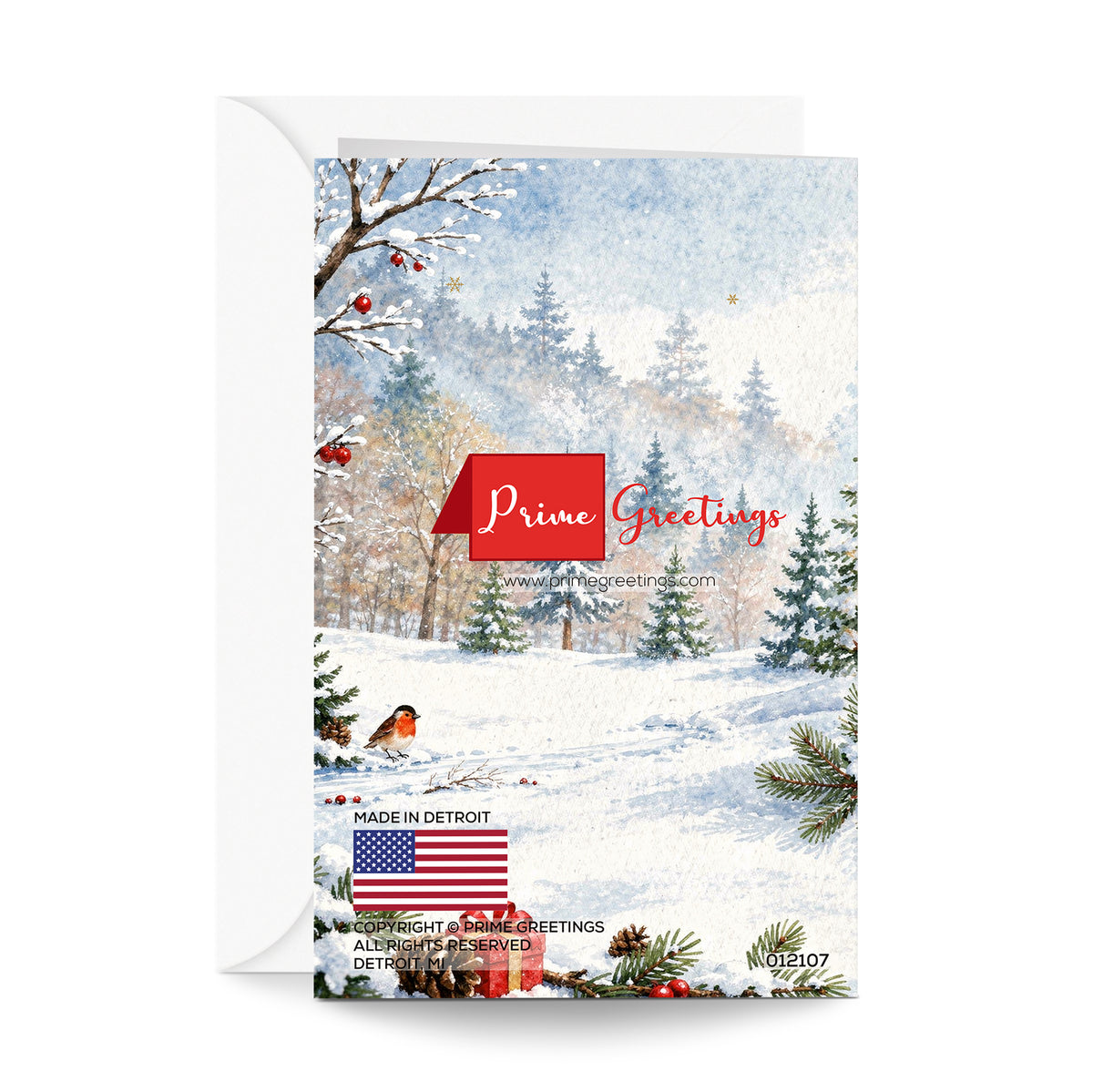 Grandson Christmas Card — Back