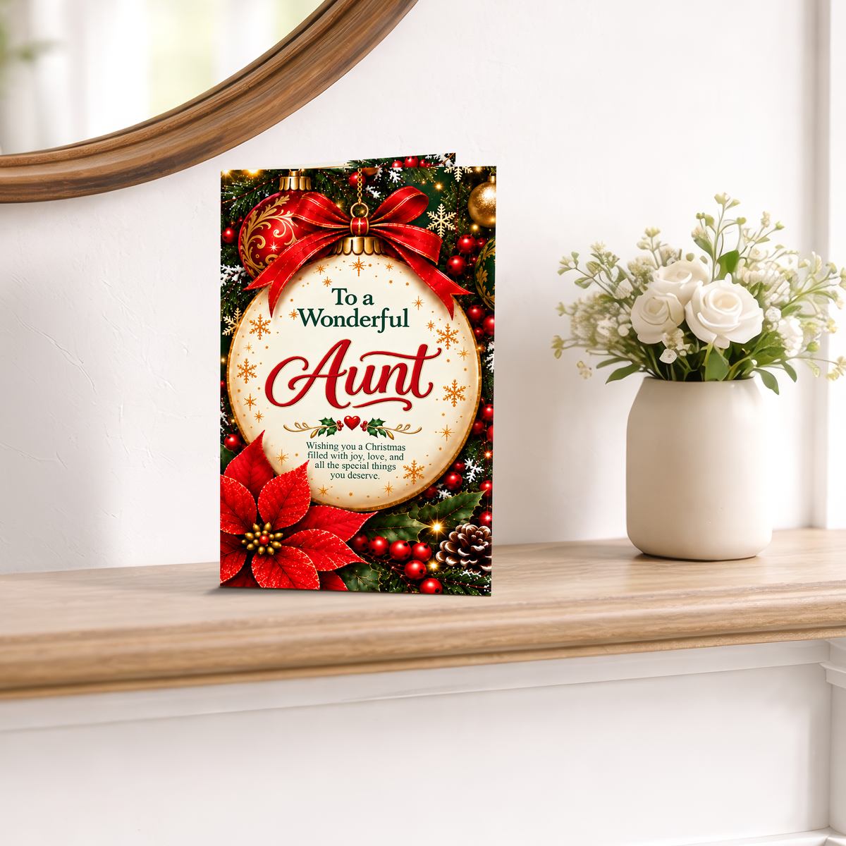 Aunt Christmas Card — lifestyle3