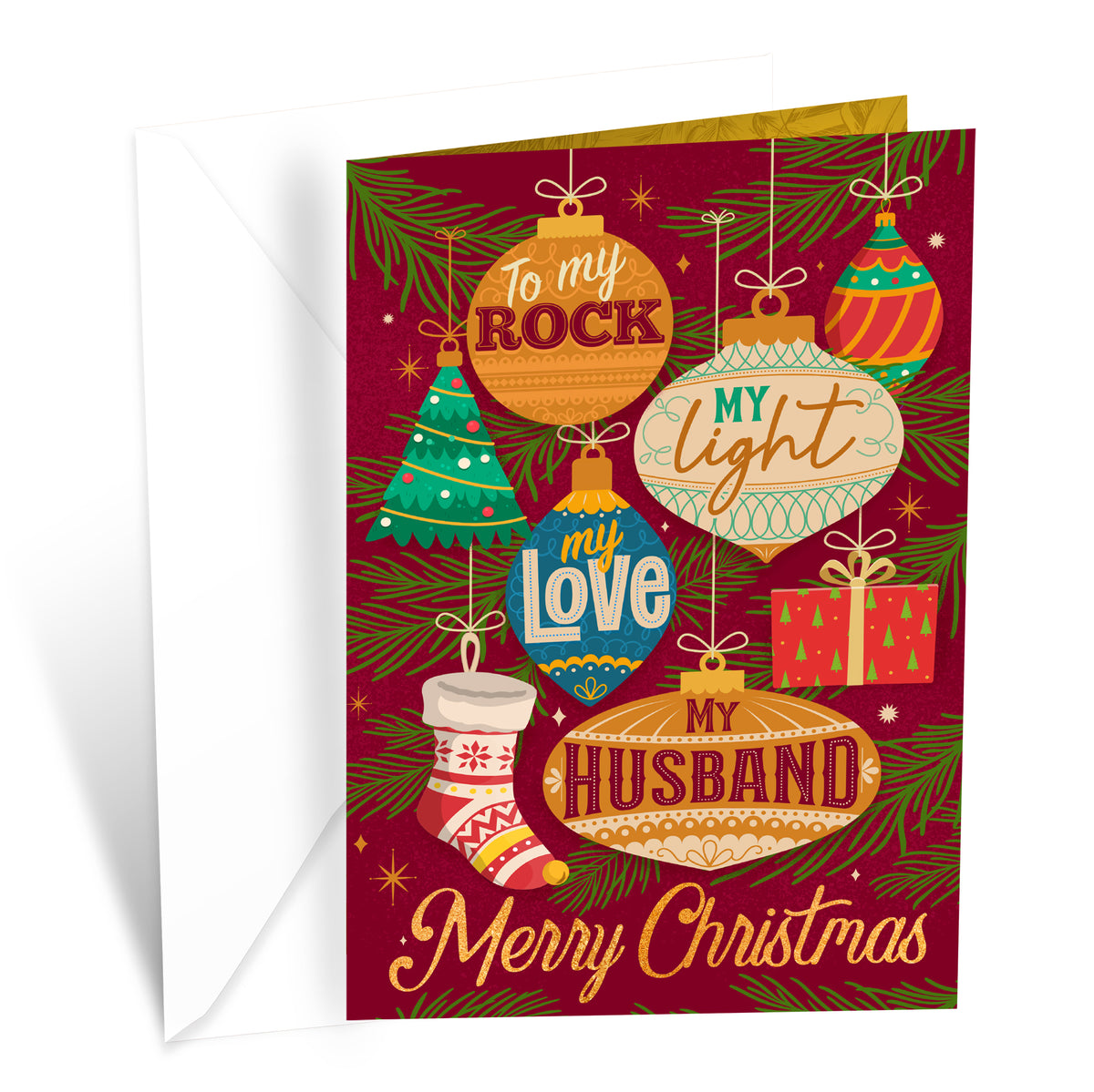 Husband Christmas Card — front