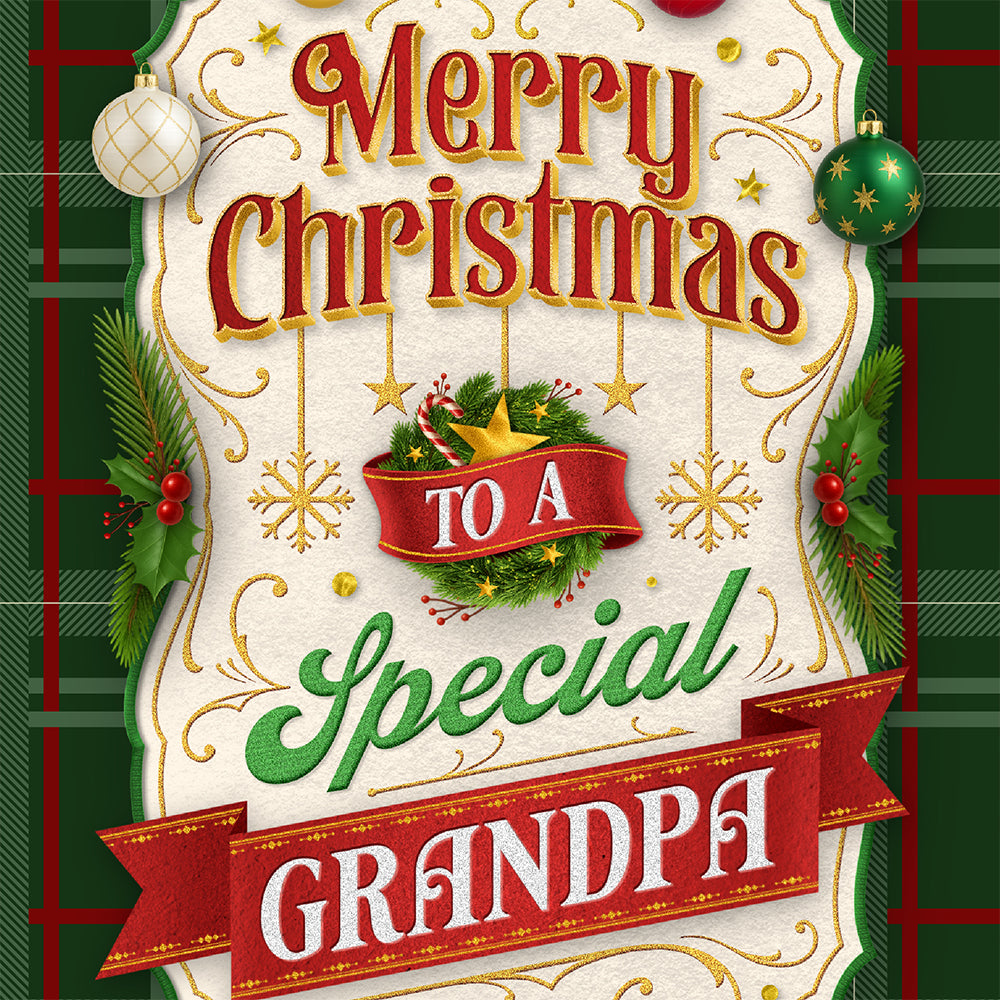 Grandpa Christmas Card