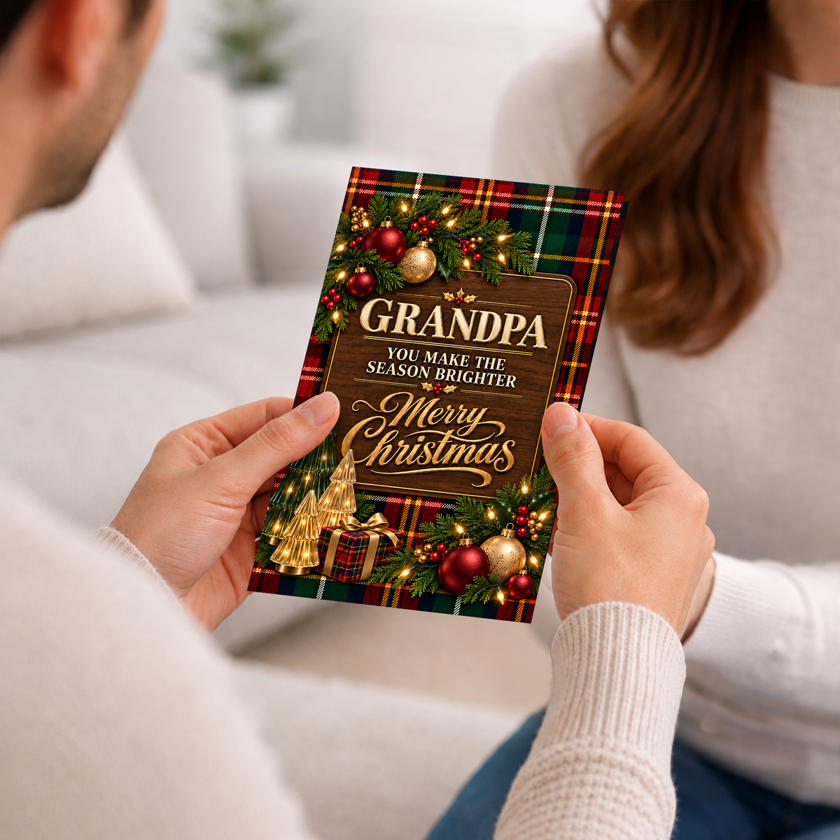 Grandpa Christmas Card — lifestyle1