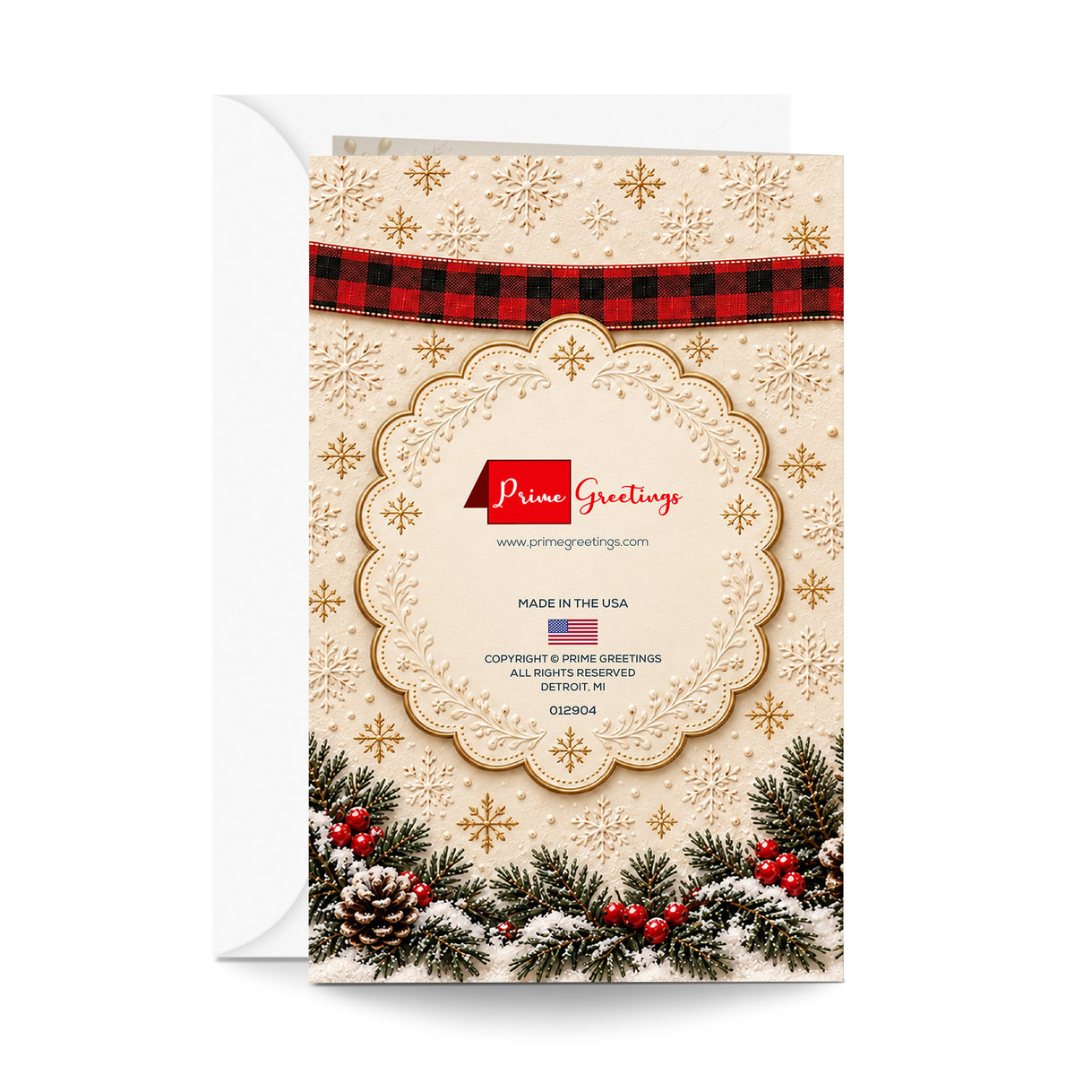 Grandma Christmas Card — back